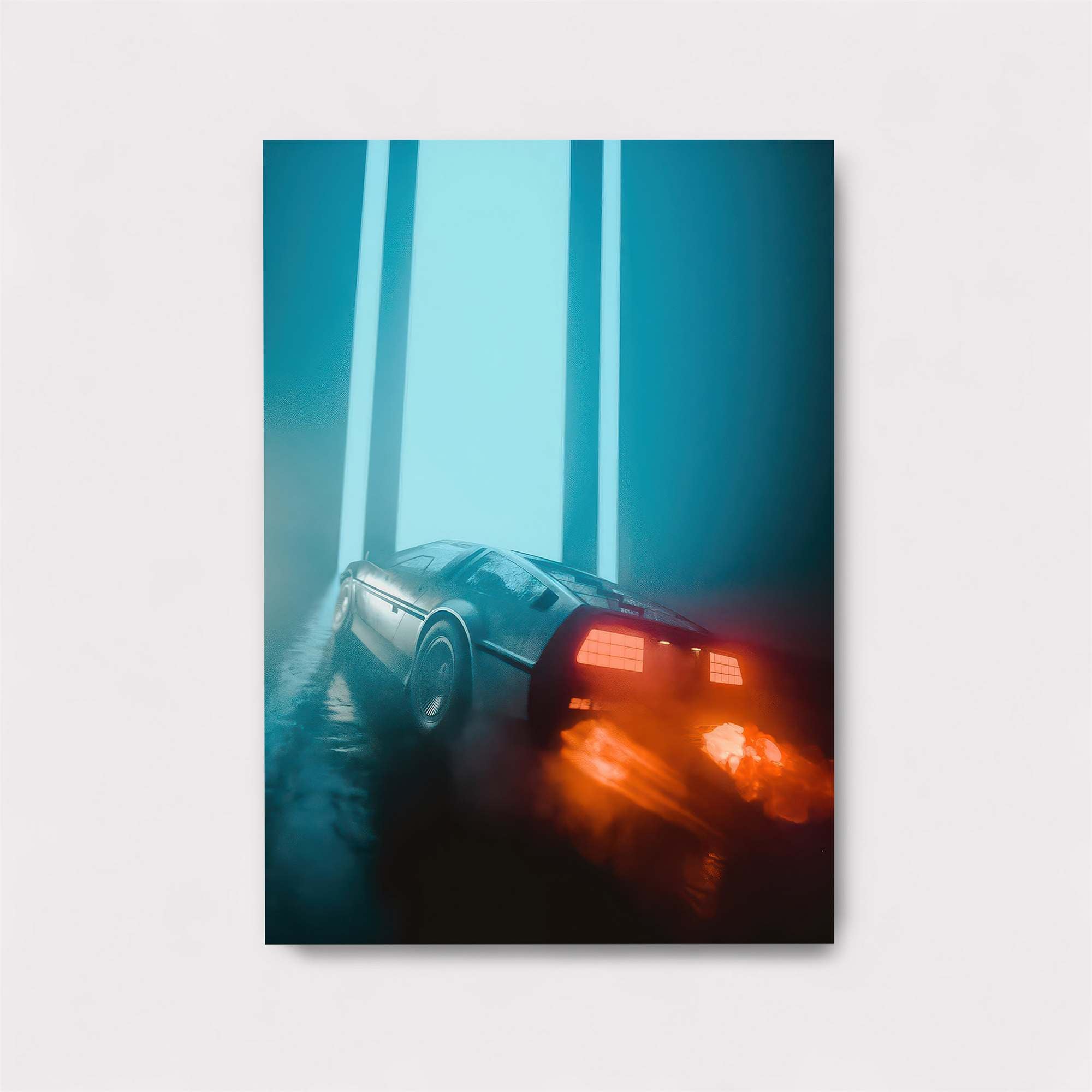 DeLorean Dreamscape Safe Wall Magnetic / M