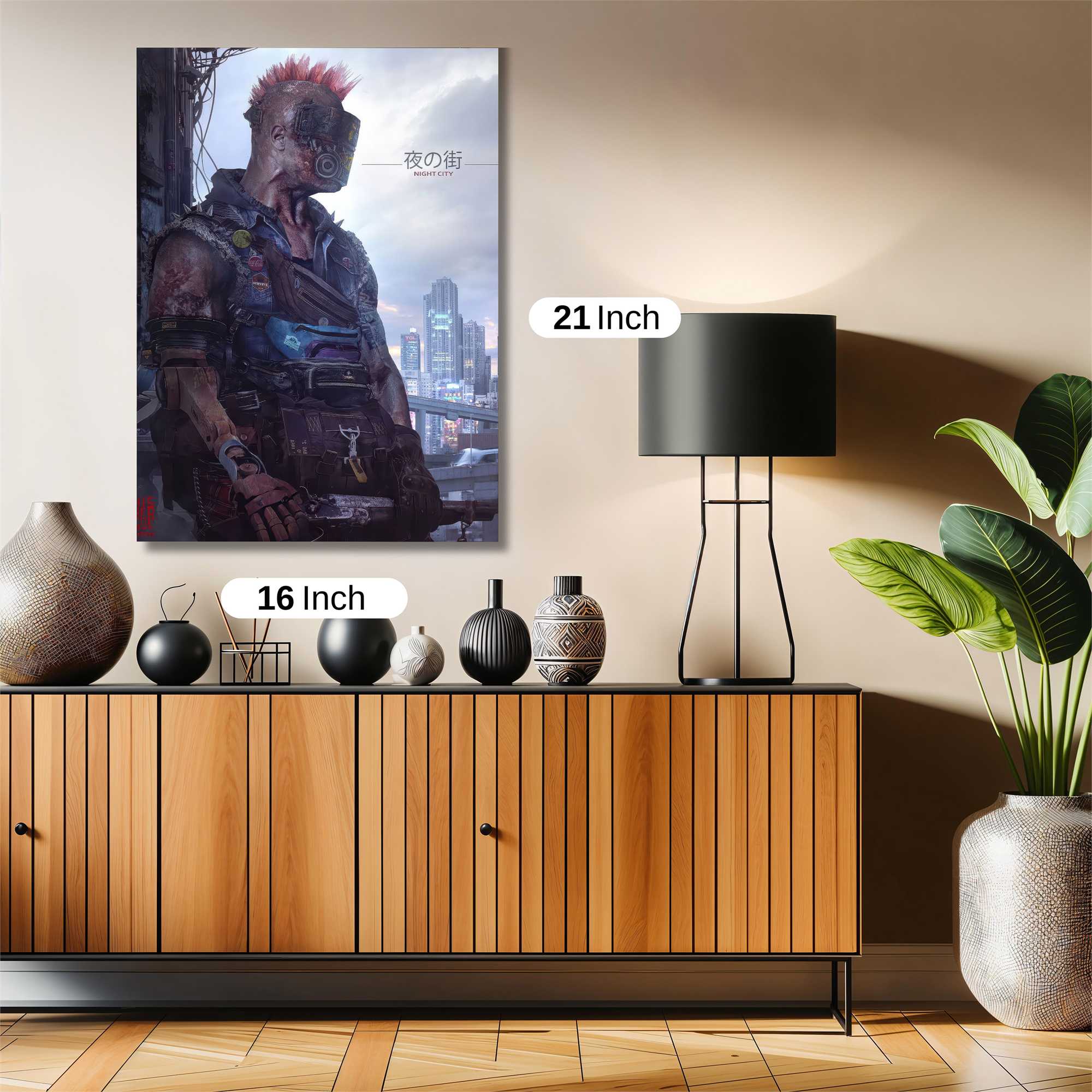 Cyberpunk Resilience Safe Wall Magnetic / M