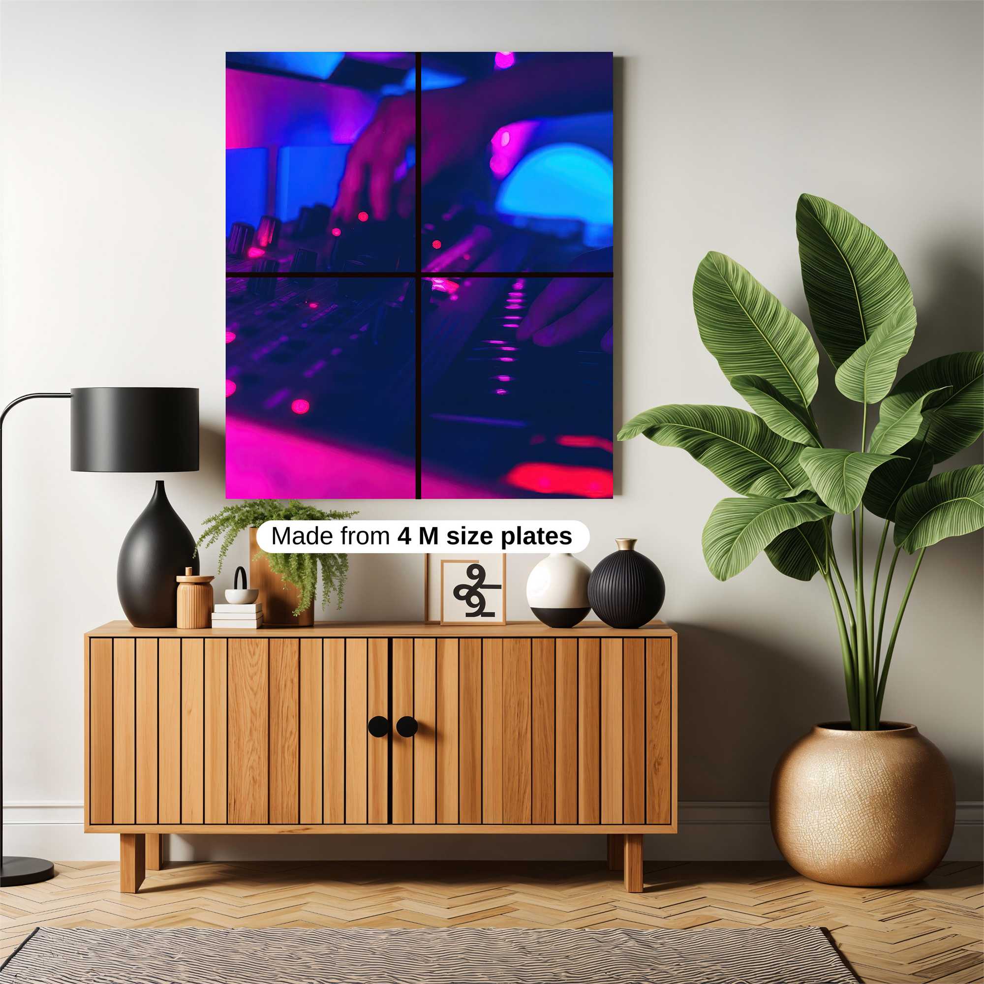 Neon Vibes Safe Wall Magnetic / M