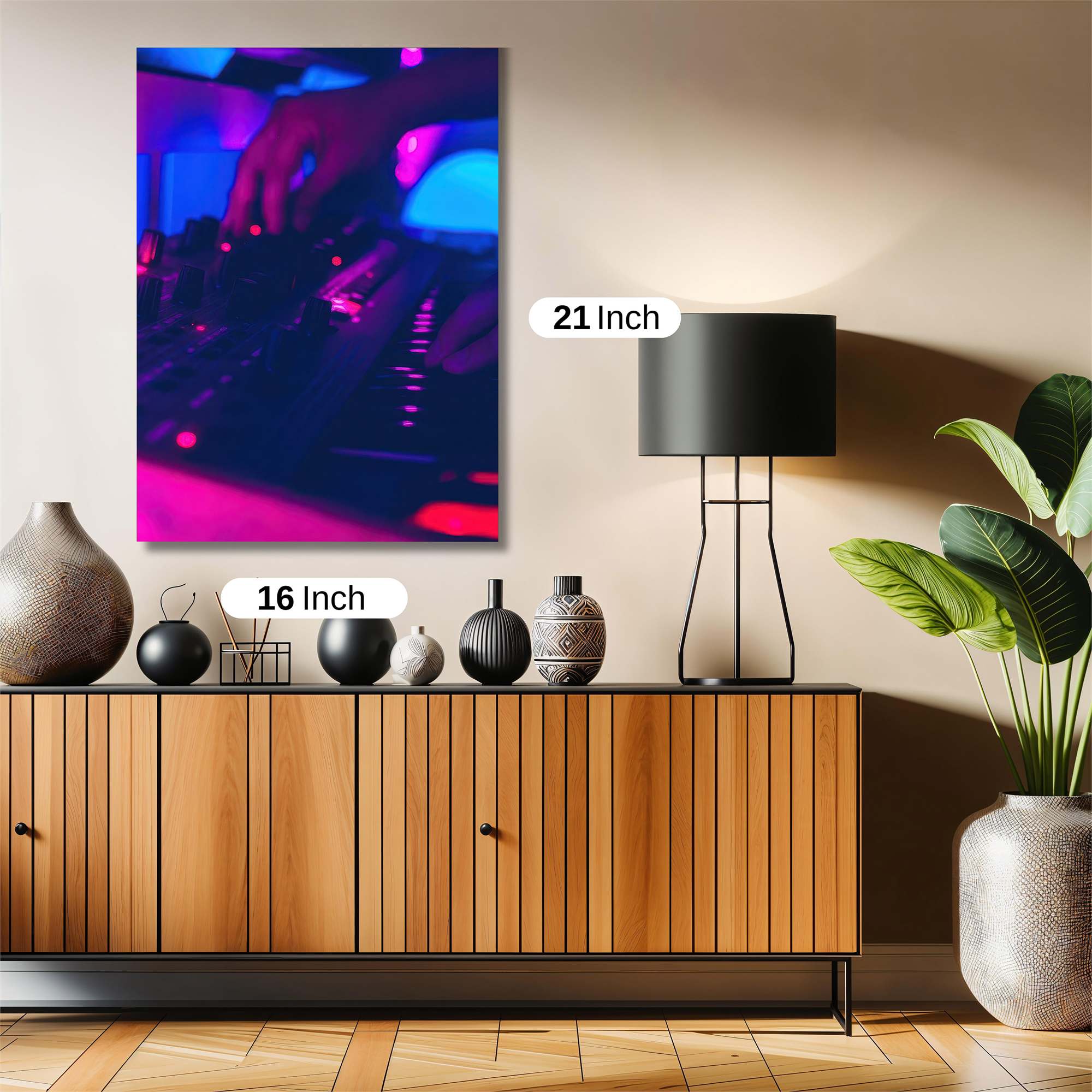 Neon Vibes Safe Wall Magnetic / M