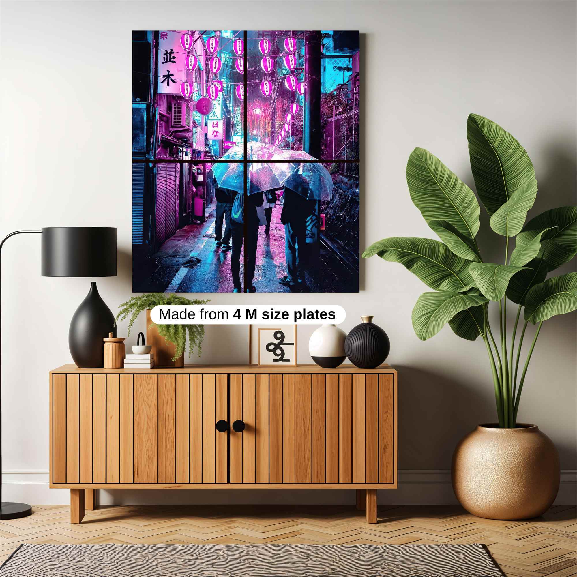 Neon Serenity Safe Wall Magnetic / M