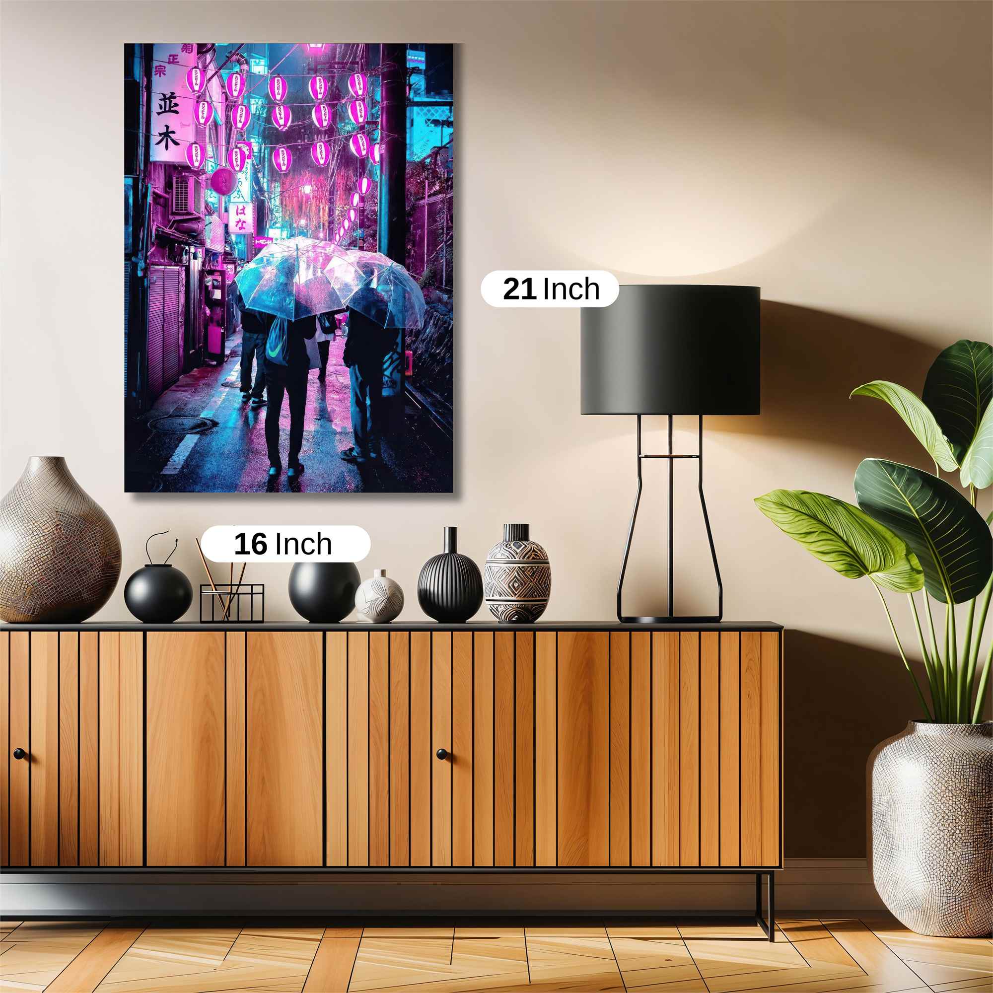 Neon Serenity Safe Wall Magnetic / M