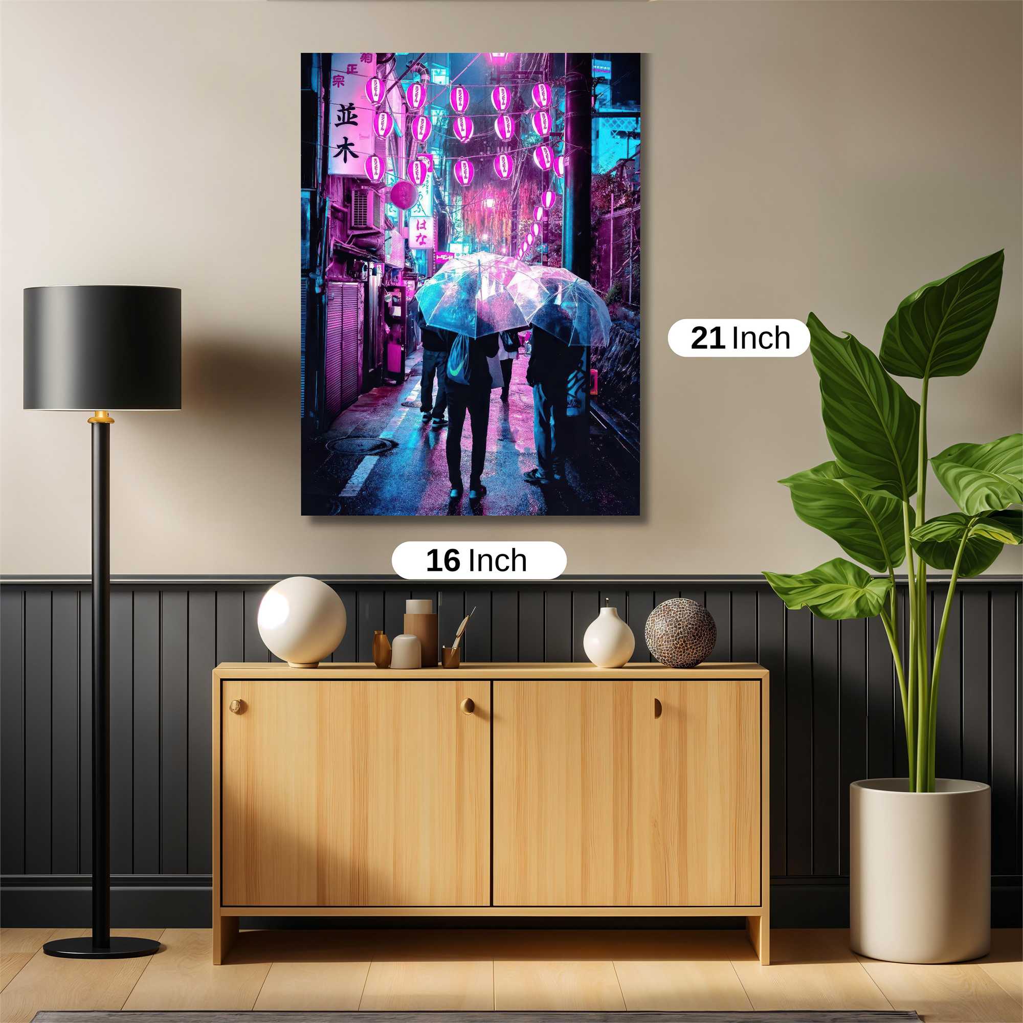 Neon Serenity Safe Wall Magnetic / M
