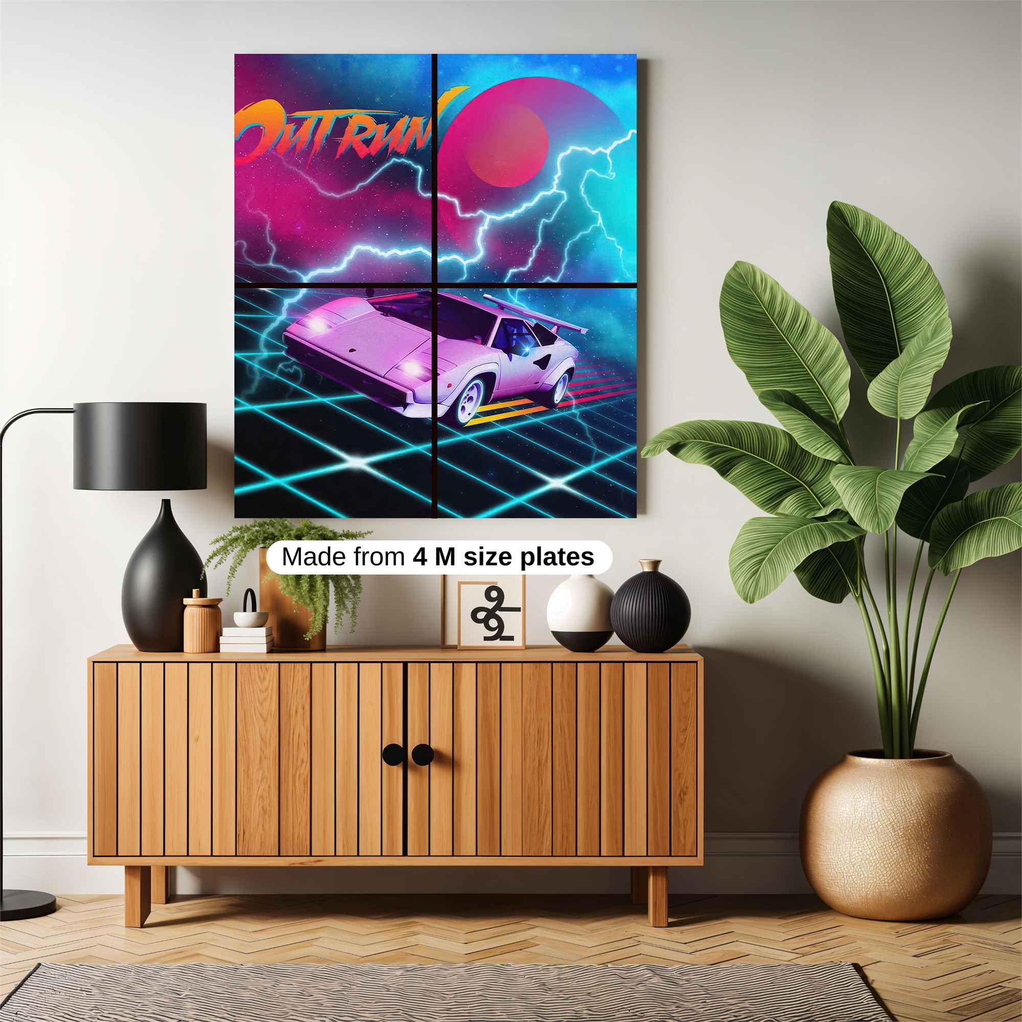 Outrun Surge Safe Wall Magnetic / M