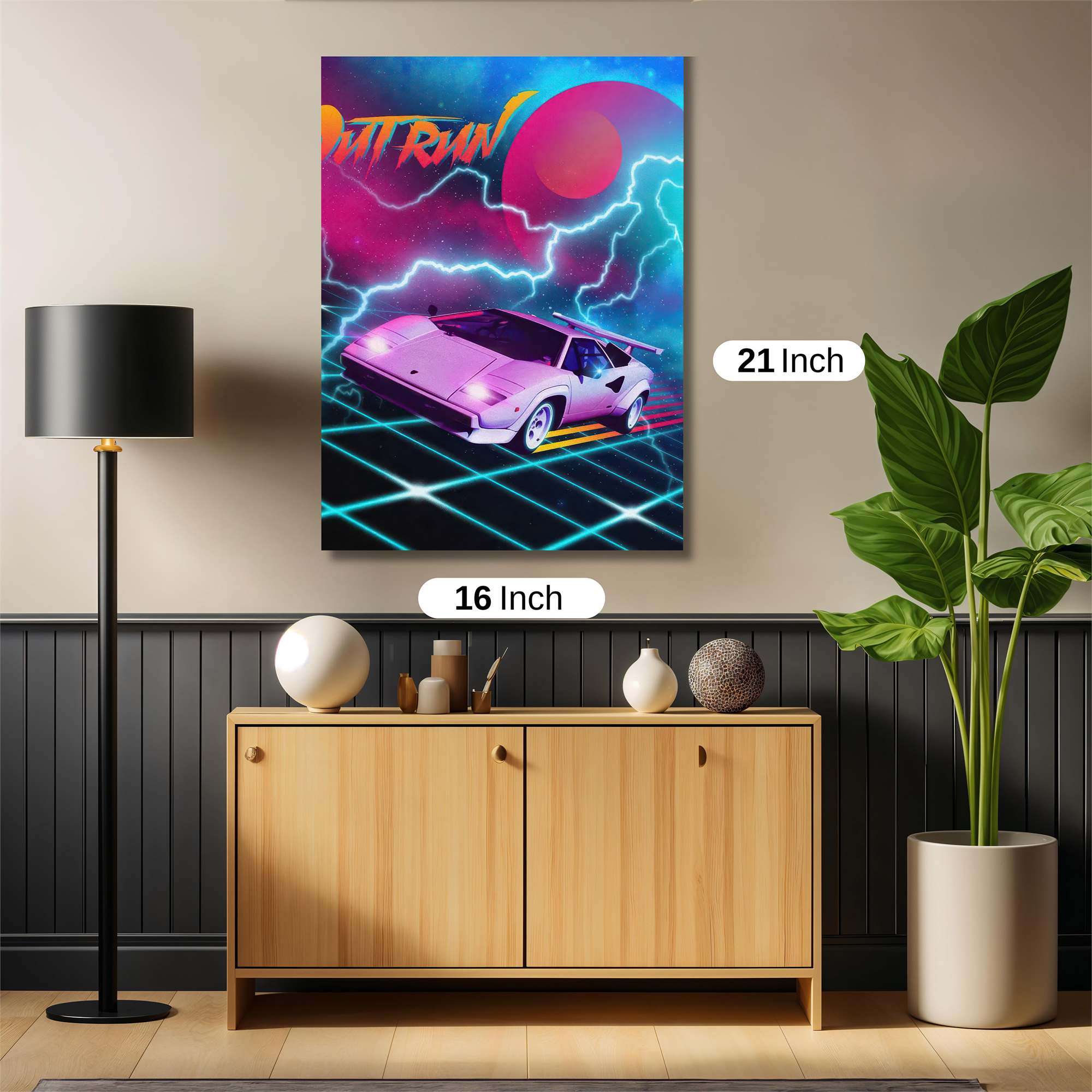 Outrun Surge Safe Wall Magnetic / M