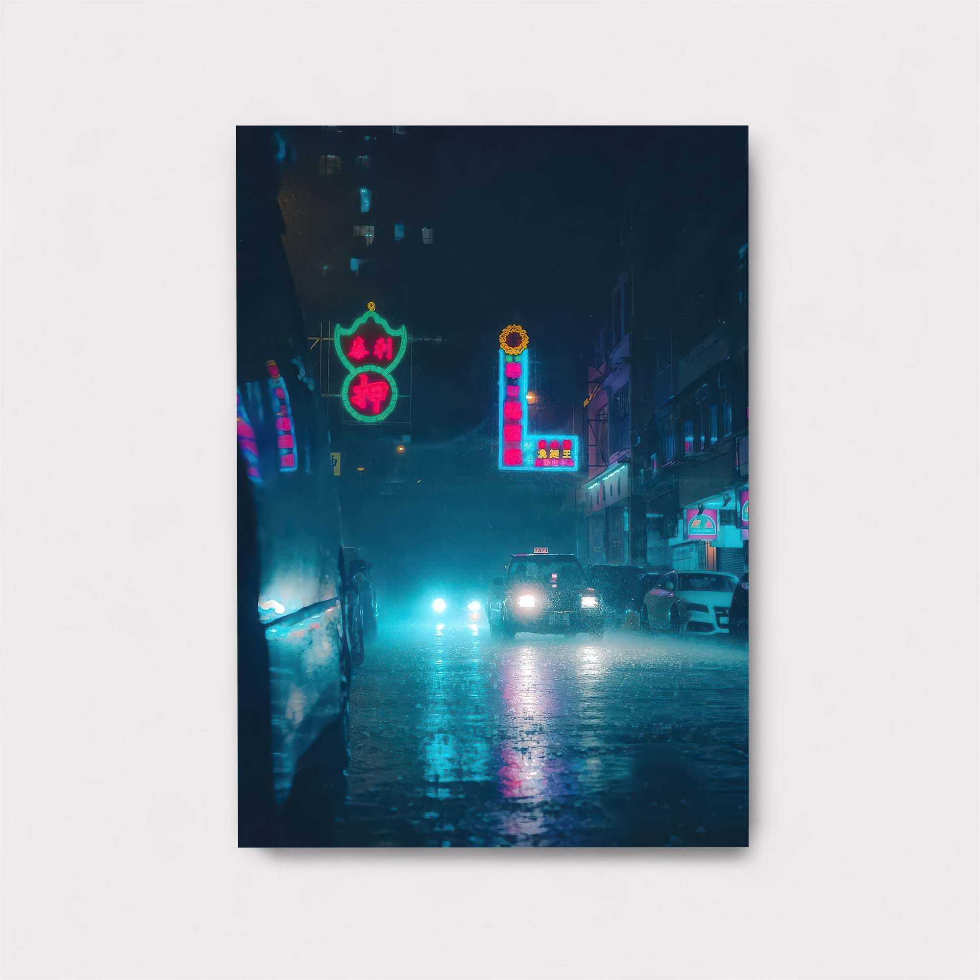 Neon Serenity Safe Wall Magnetic / M