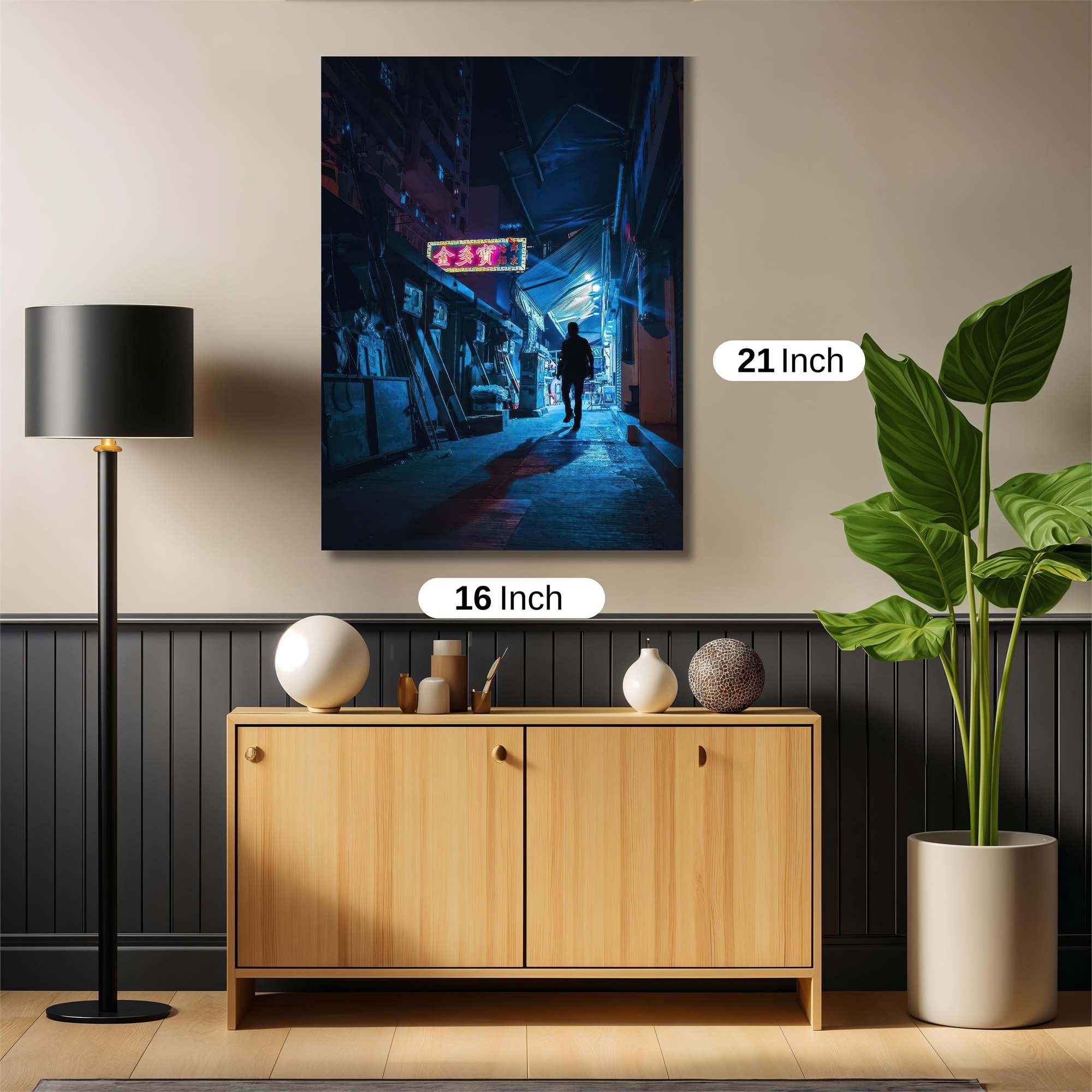 Neon Reverie Safe Wall Magnetic / M