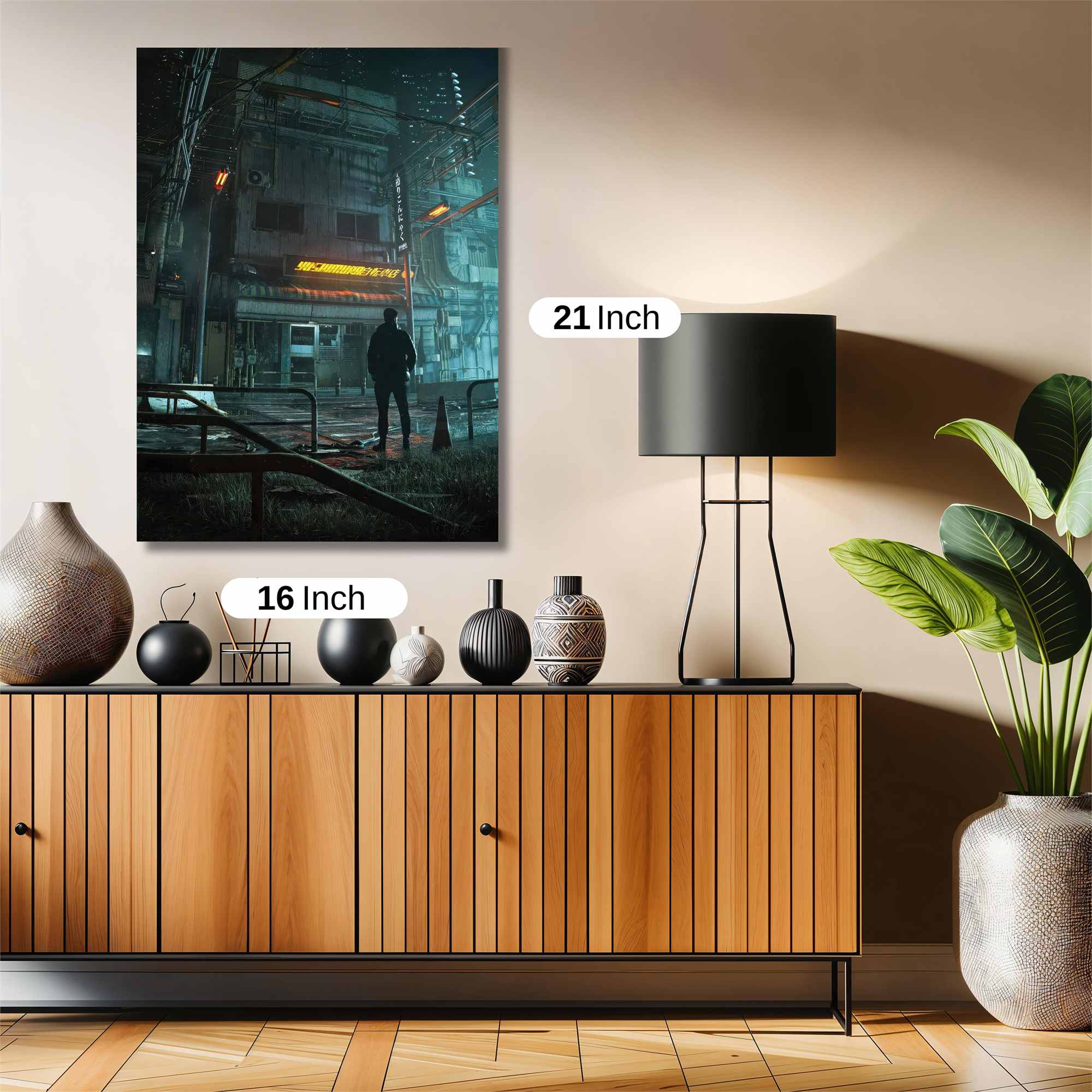 Neon Gloom Safe Wall Magnetic / M