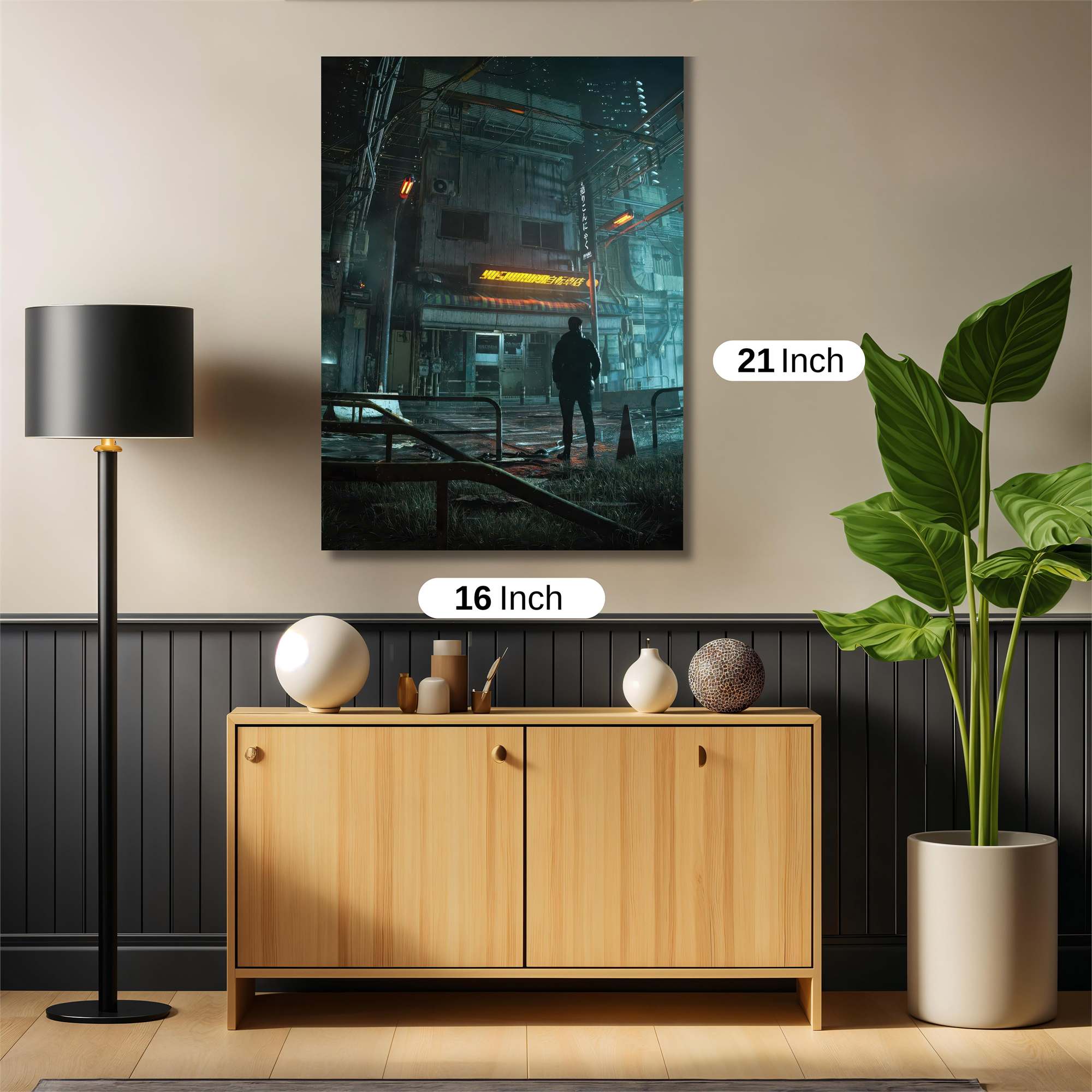 Neon Gloom Safe Wall Magnetic / M