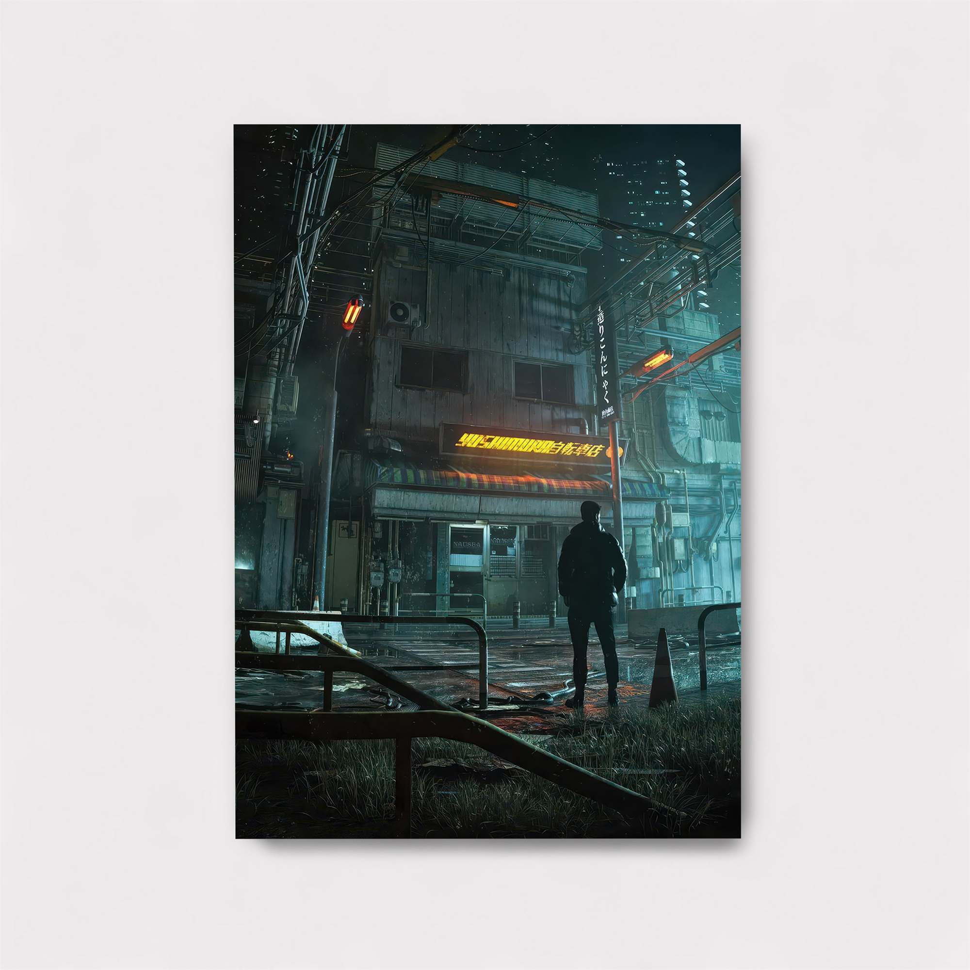 Neon Gloom Safe Wall Magnetic / M