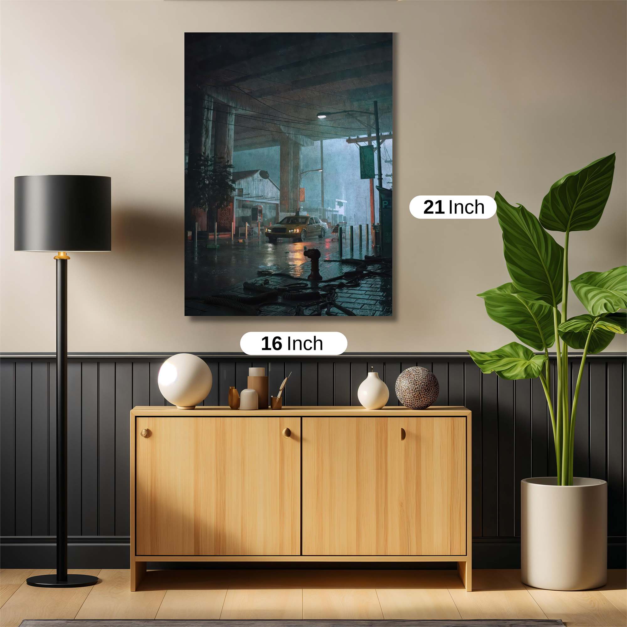 Urban Serenity Safe Wall Magnetic / M