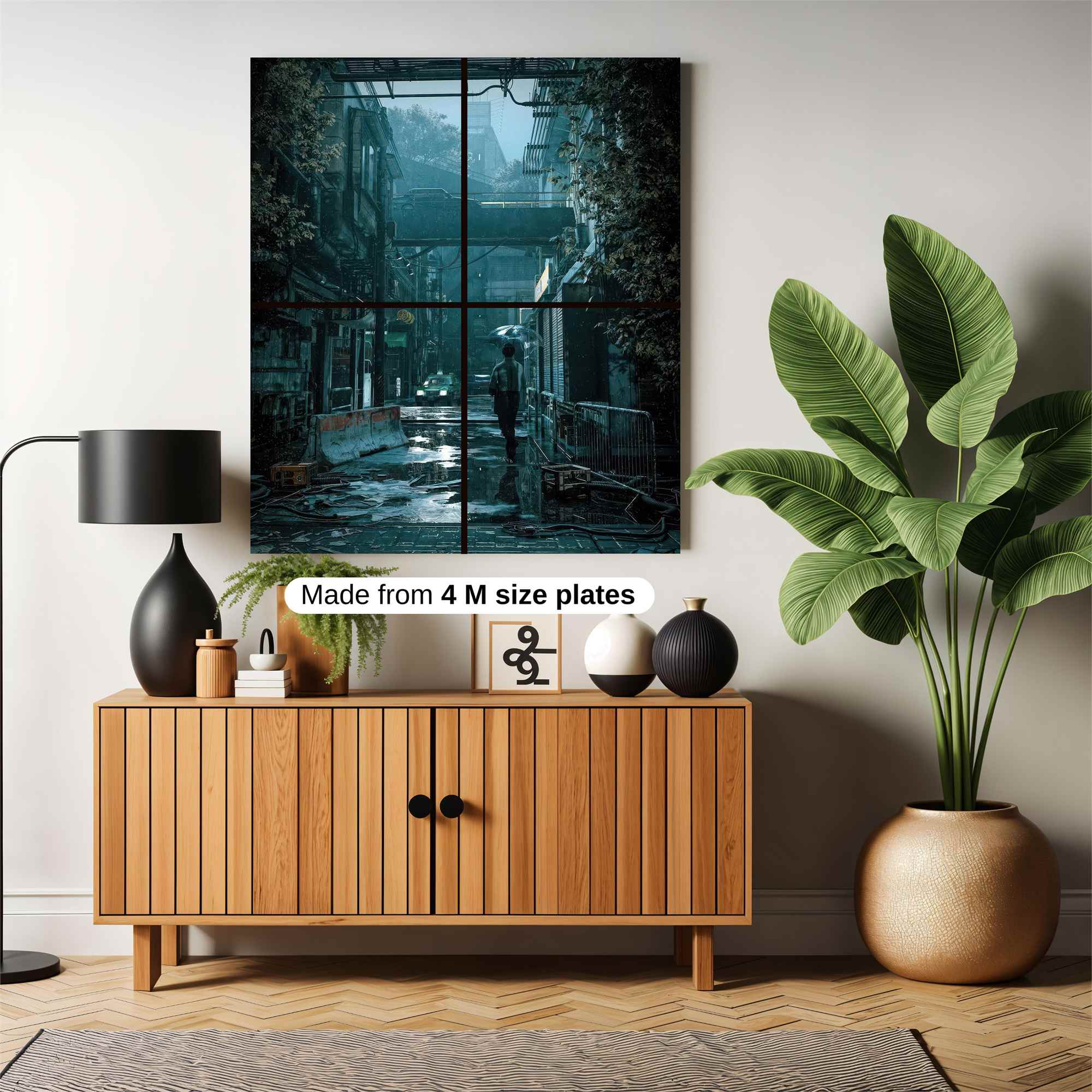 Alleyway Serenity Safe Wall Magnetic / M