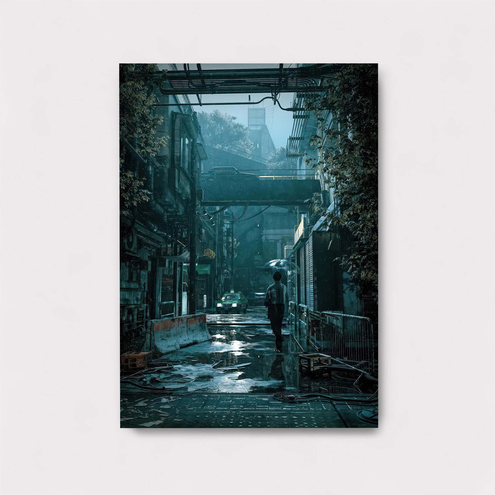 Alleyway Serenity Safe Wall Magnetic / M