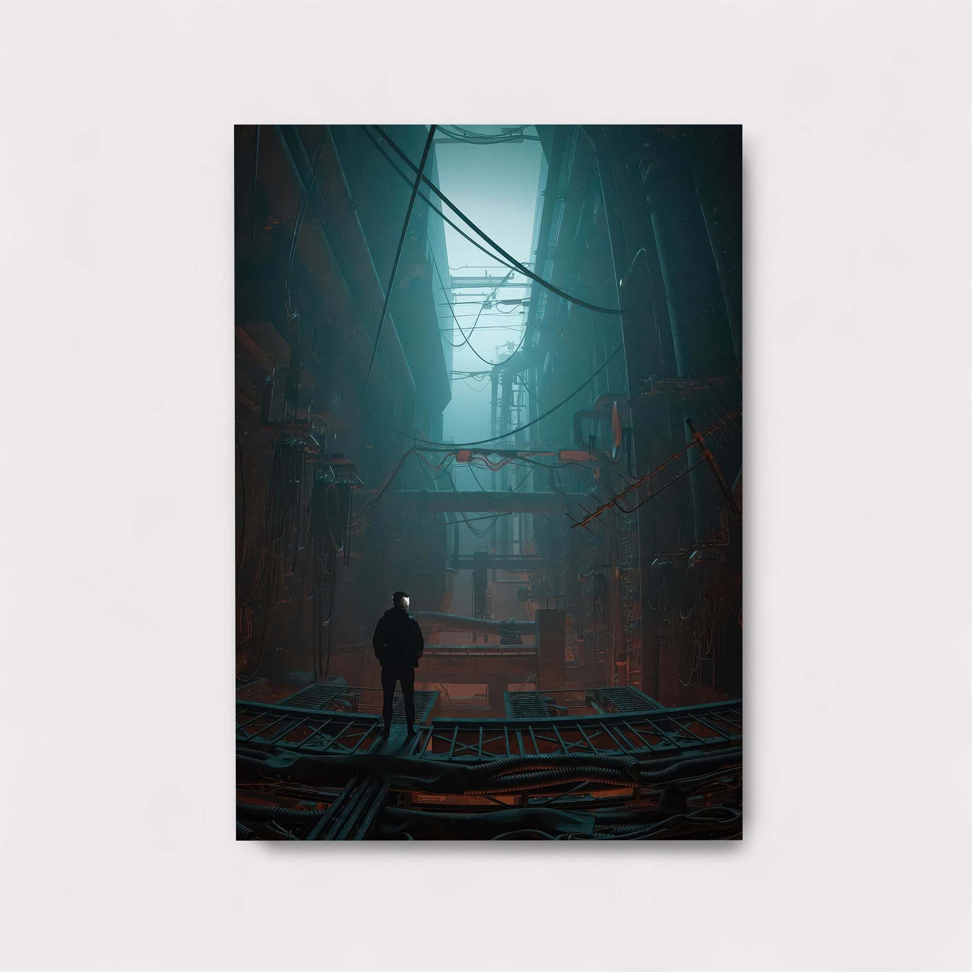 Futuristic Abyss Safe Wall Magnetic / M