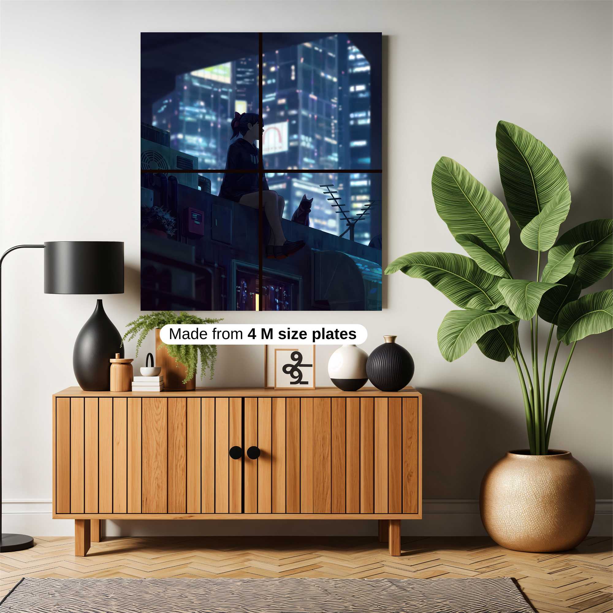 Urban Serenity Safe Wall Magnetic / M