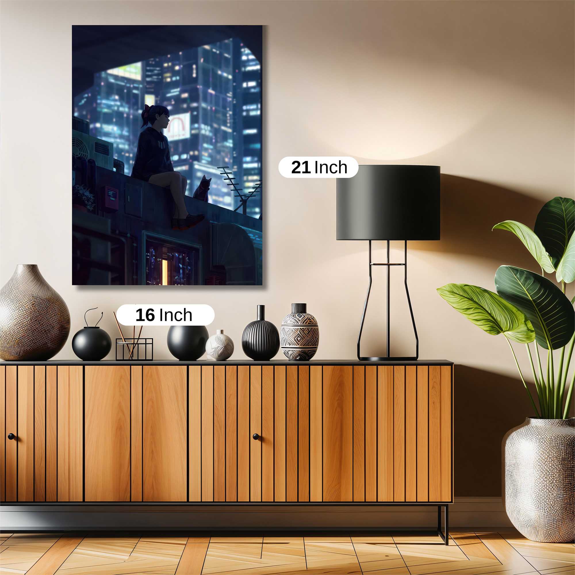 Urban Serenity Safe Wall Magnetic / M