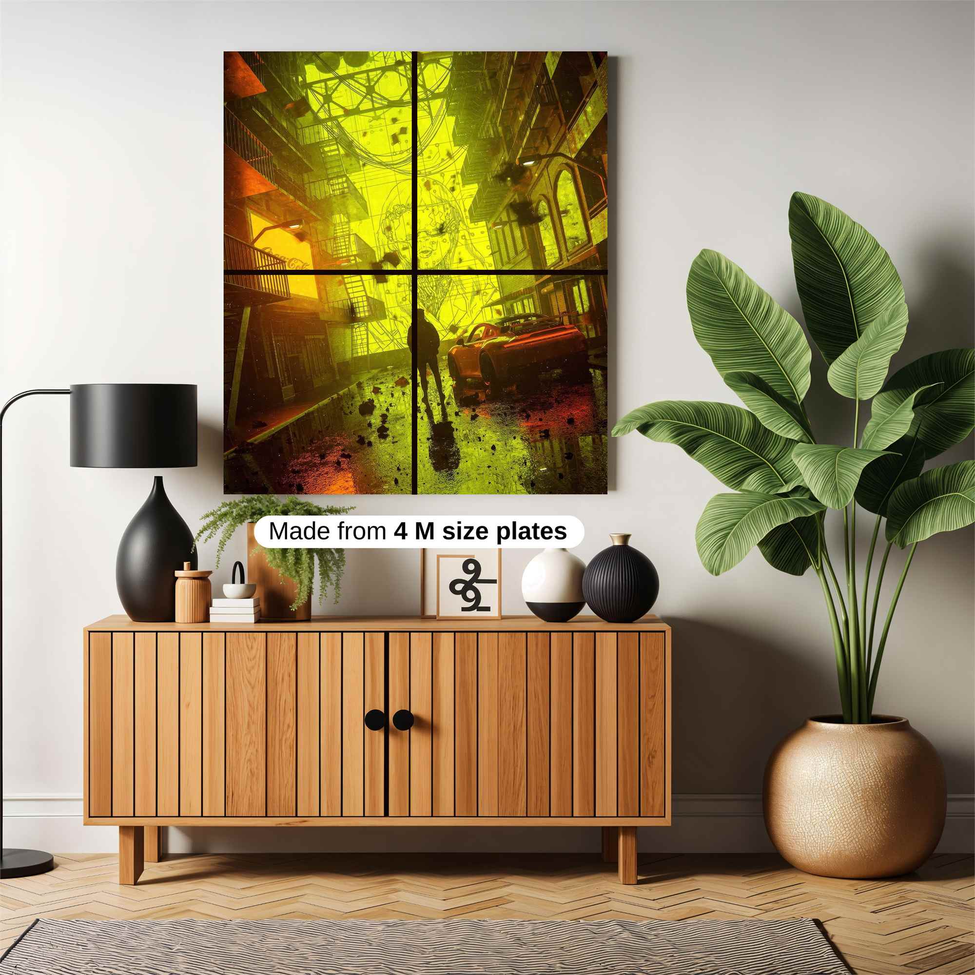 Neon Reverie Safe Wall Magnetic / M