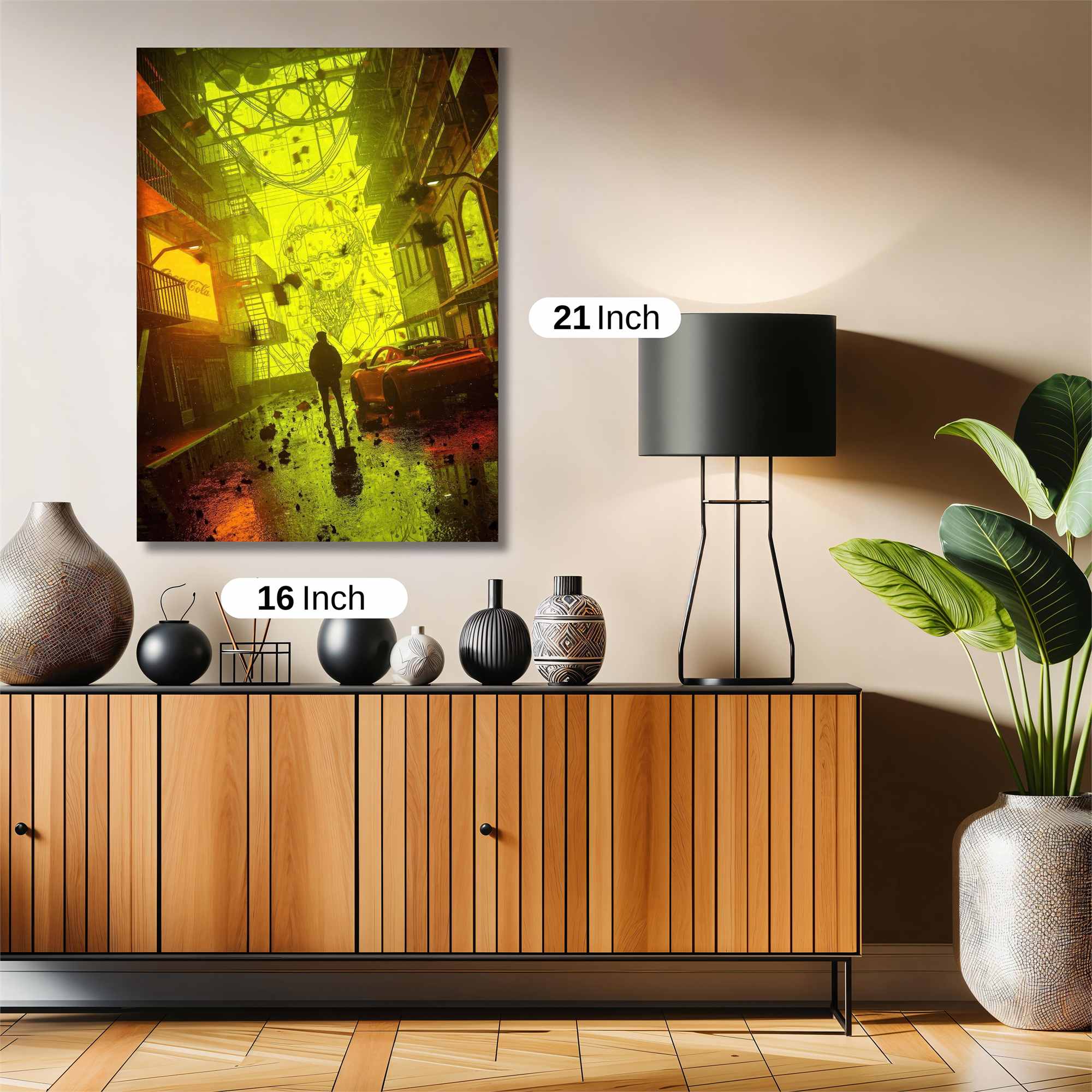 Neon Reverie Safe Wall Magnetic / M