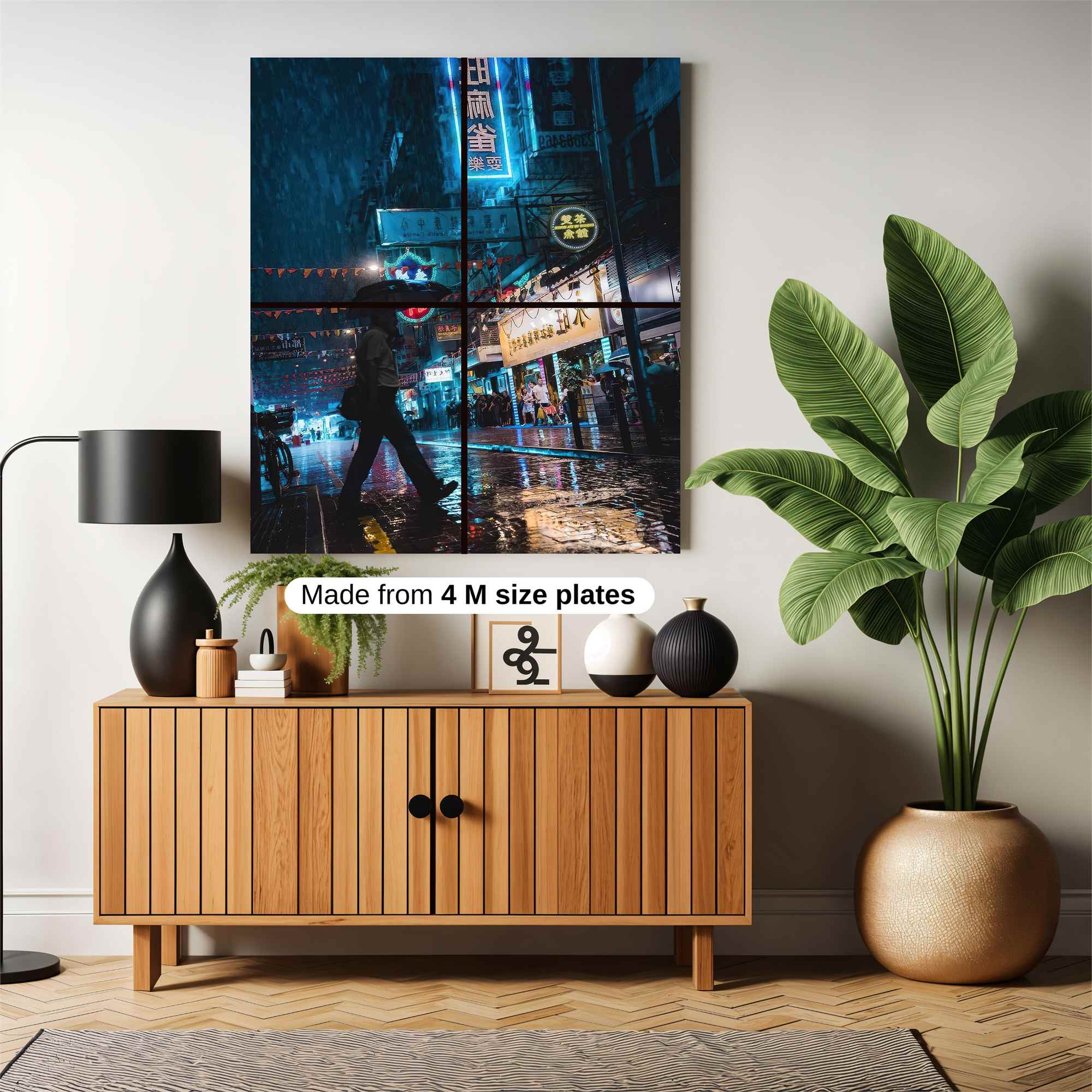 Neon Serenity Safe Wall Magnetic / M