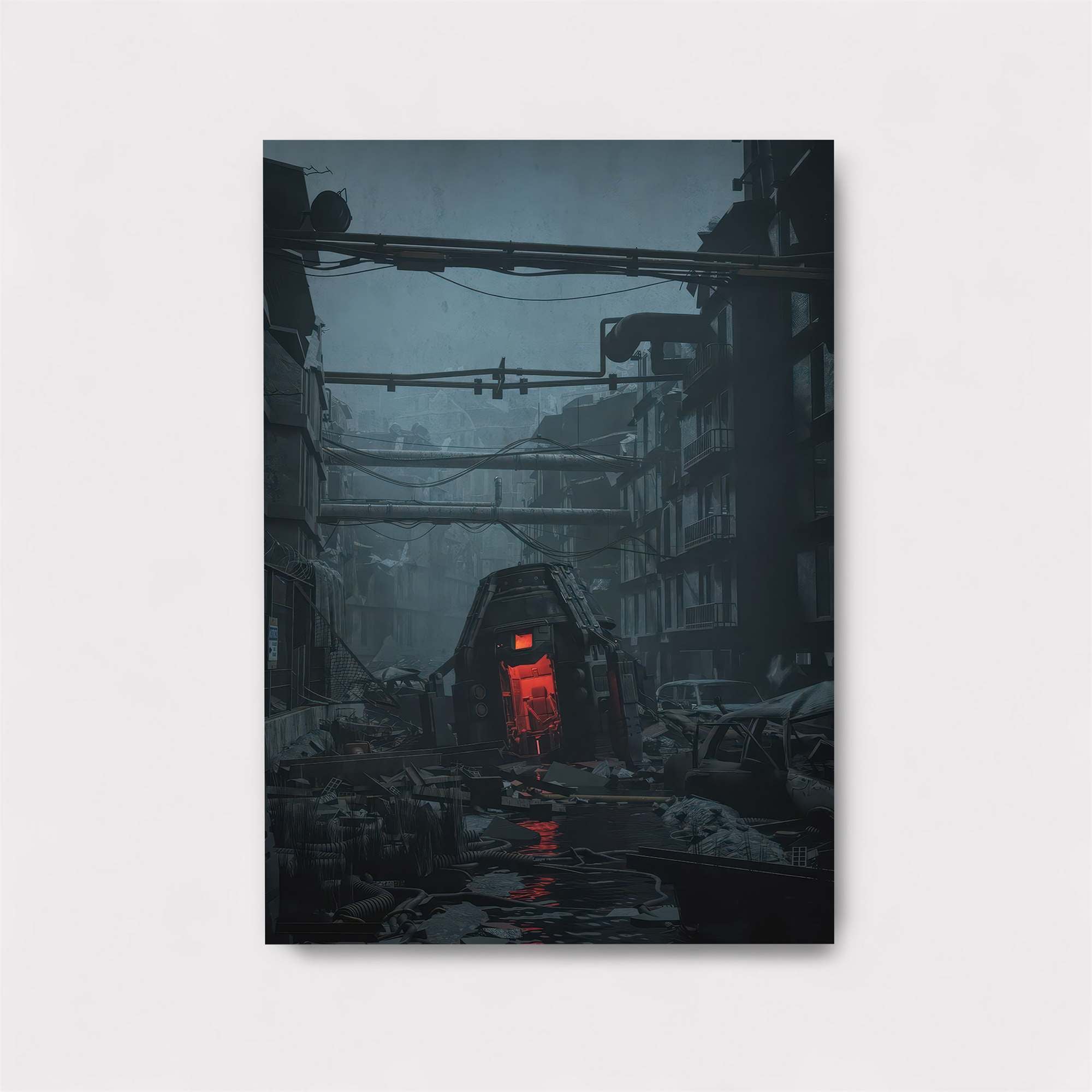 Dystopian Glow Safe Wall Magnetic / M