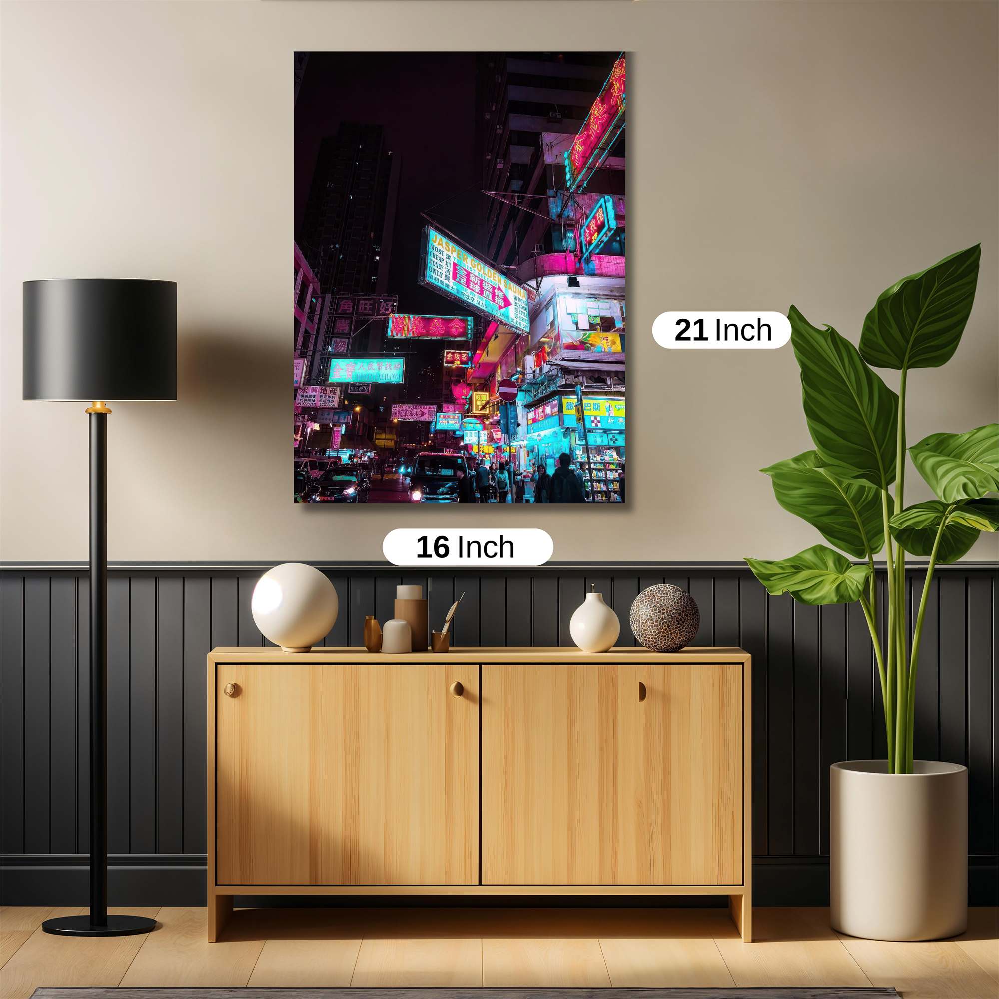 Neon Reverie Safe Wall Magnetic / M