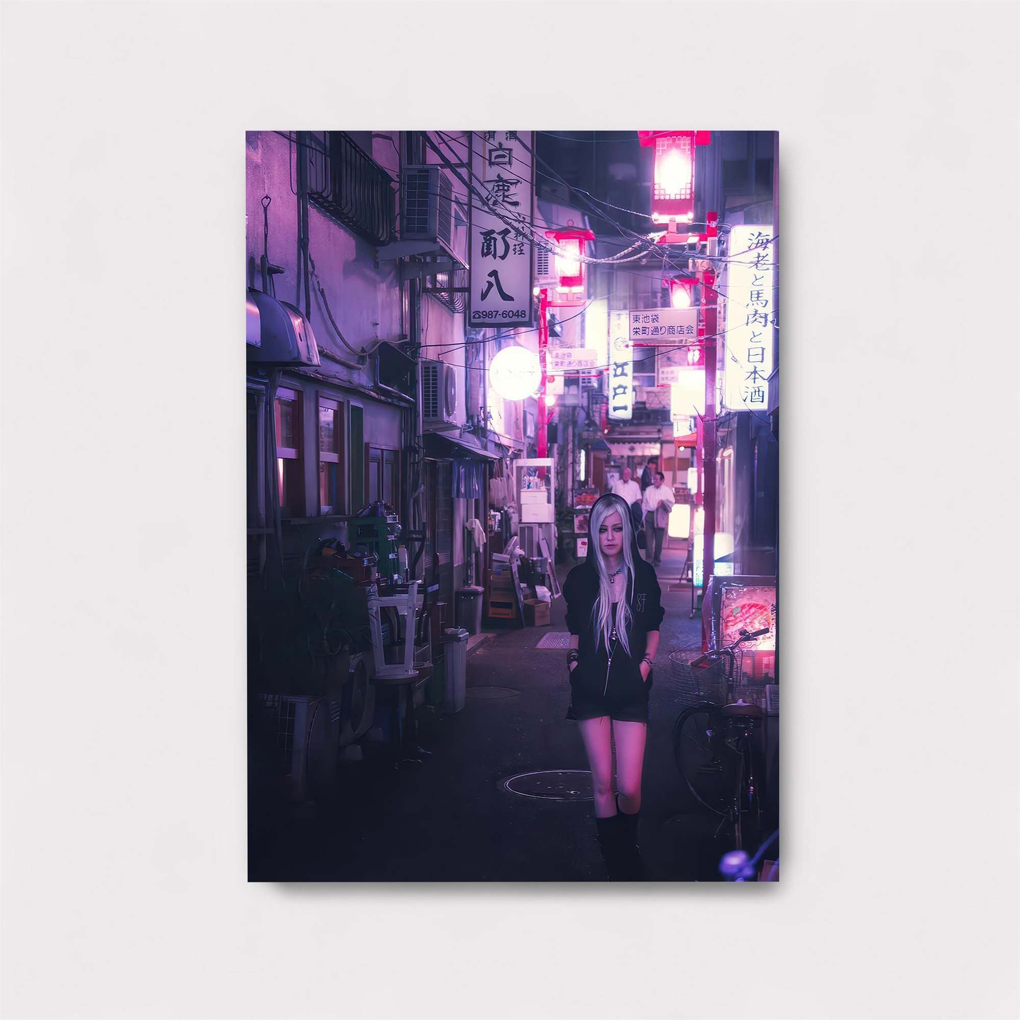 Neon Serenity Safe Wall Magnetic / M