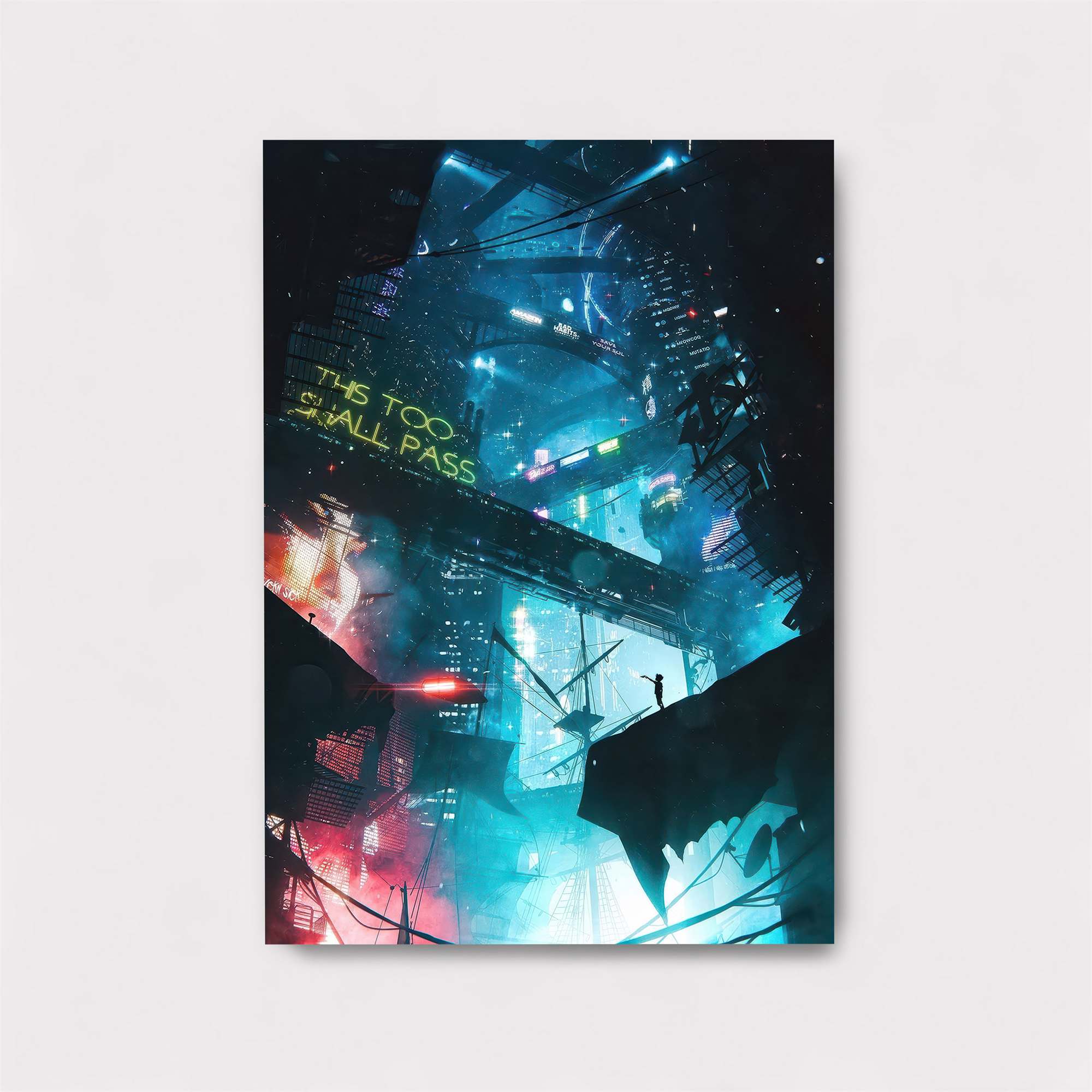 Neon Reverie Safe Wall Magnetic / M