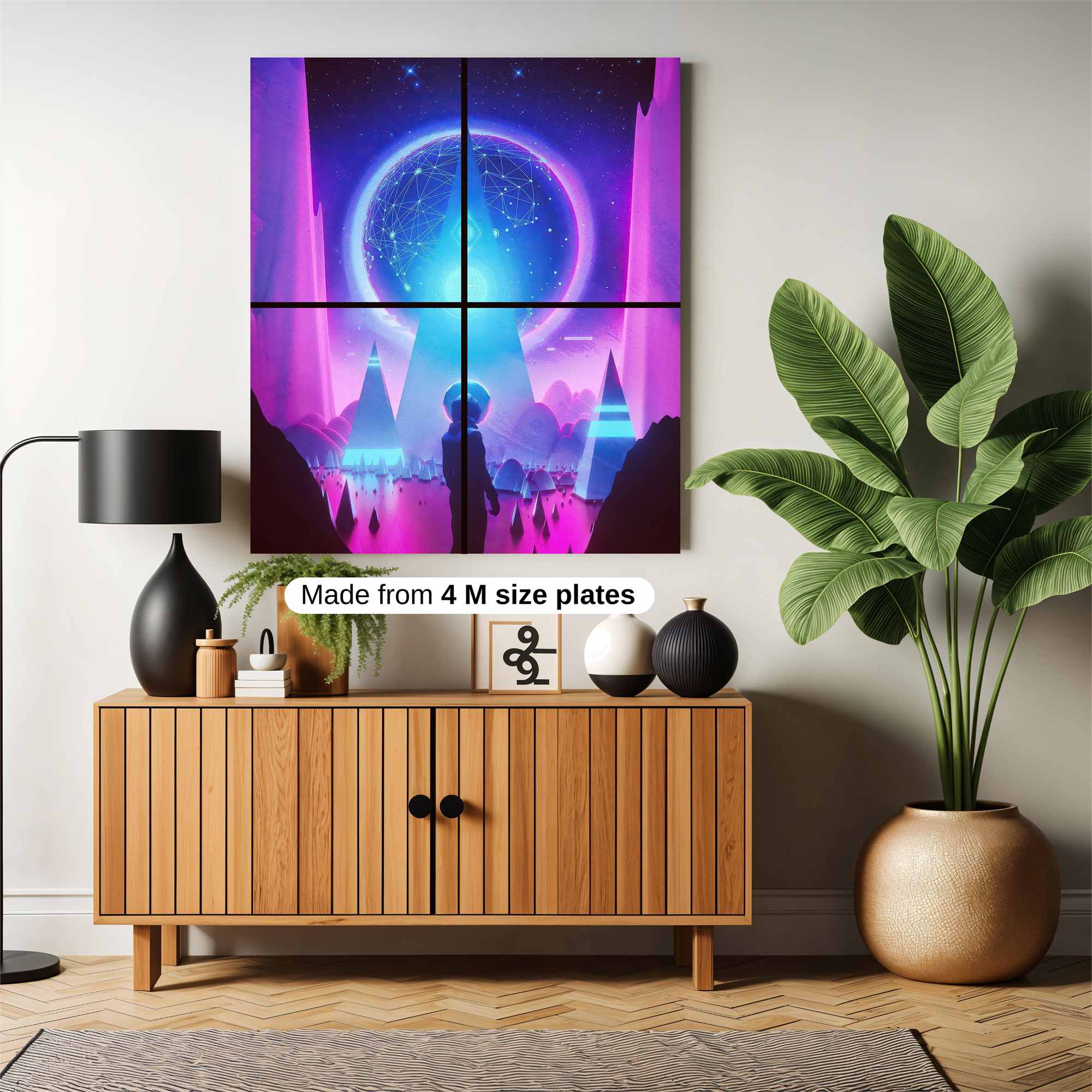 Cosmic Dreamscape Safe Wall Magnetic / M
