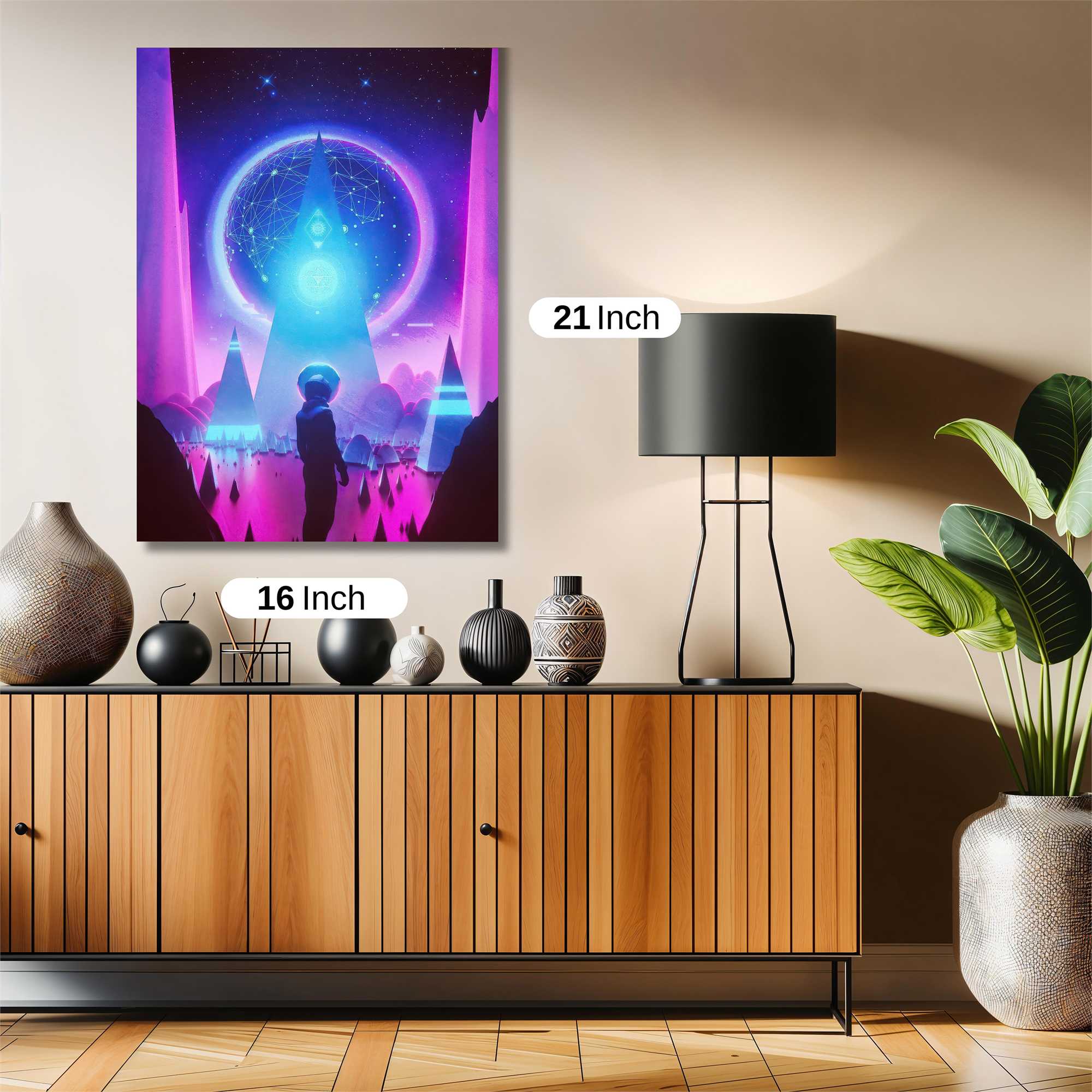 Cosmic Dreamscape Safe Wall Magnetic / M