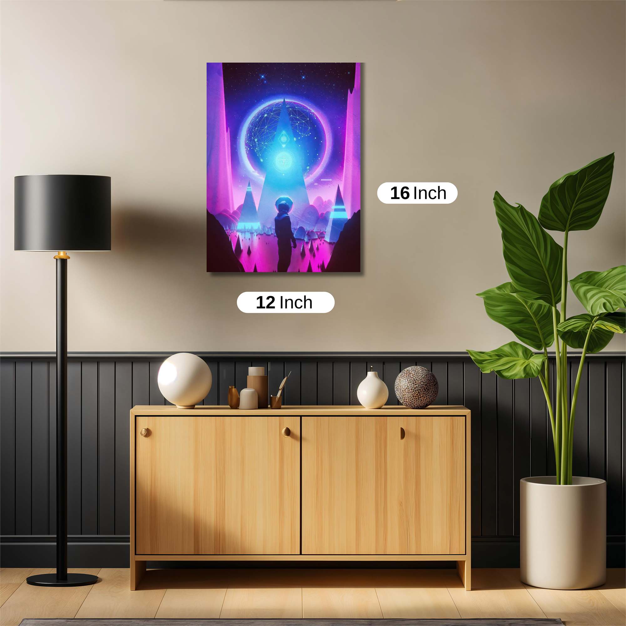 Cosmic Dreamscape Safe Wall Magnetic / M