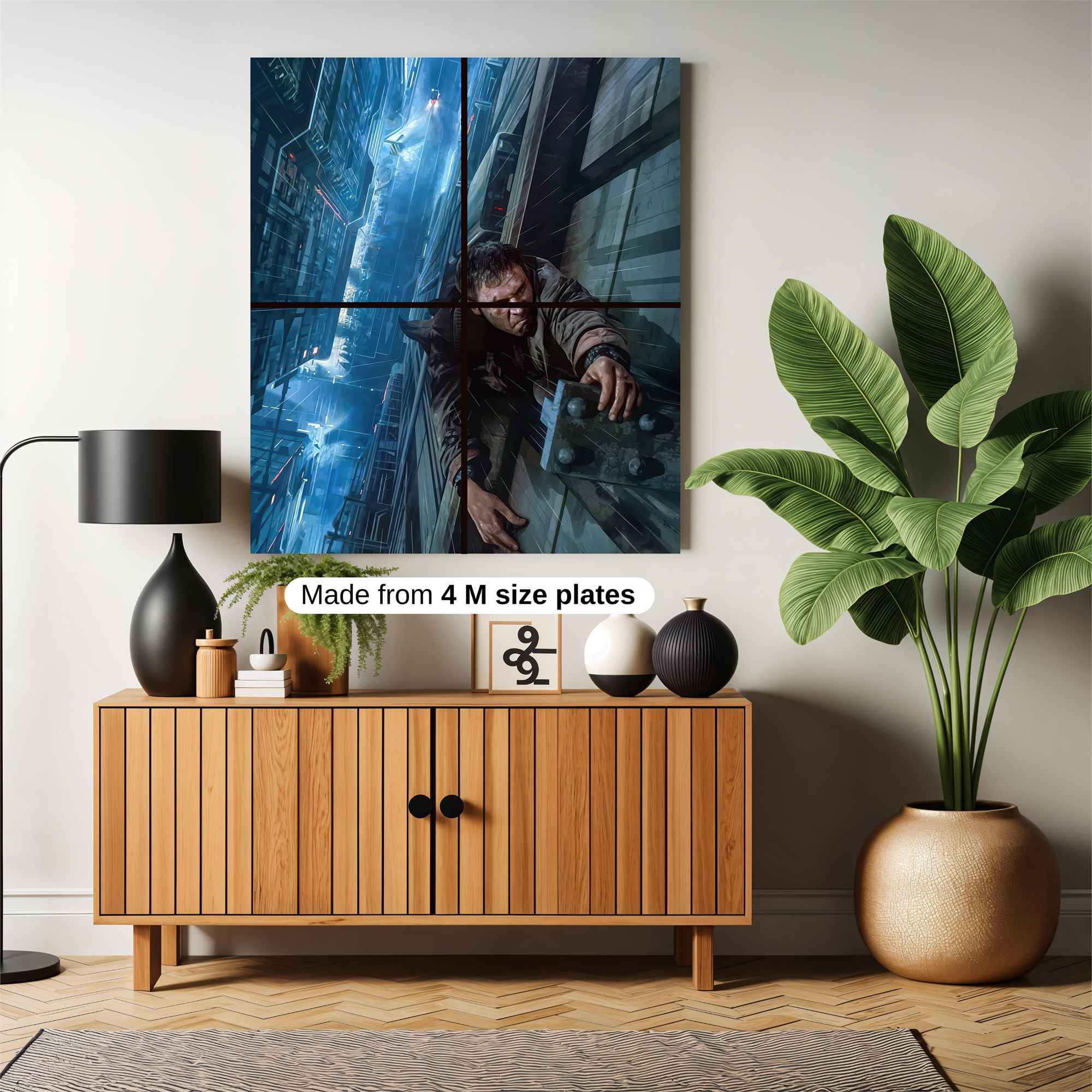 Futuristic Peril Safe Wall Magnetic / M