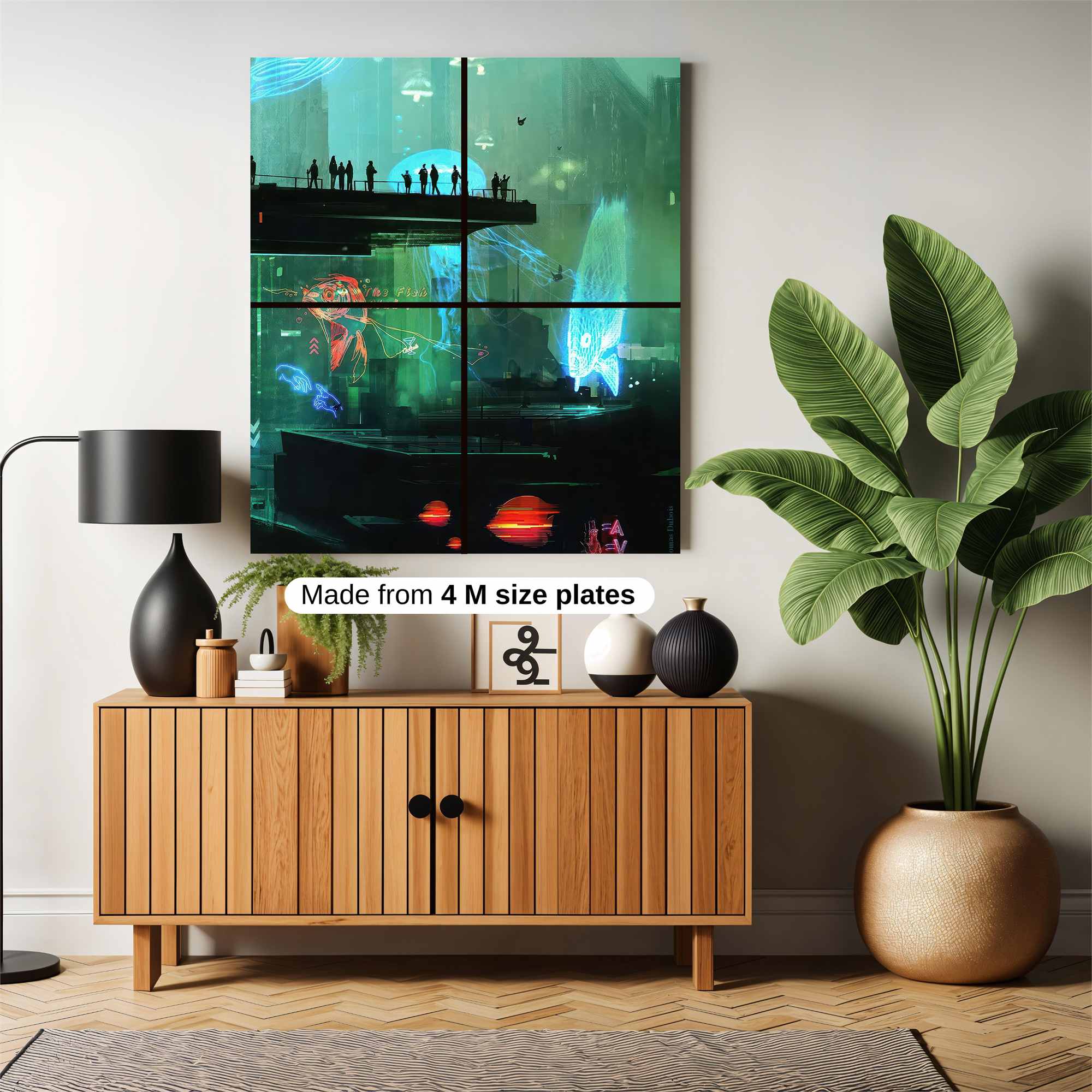 Neon Reverie Safe Wall Magnetic / M