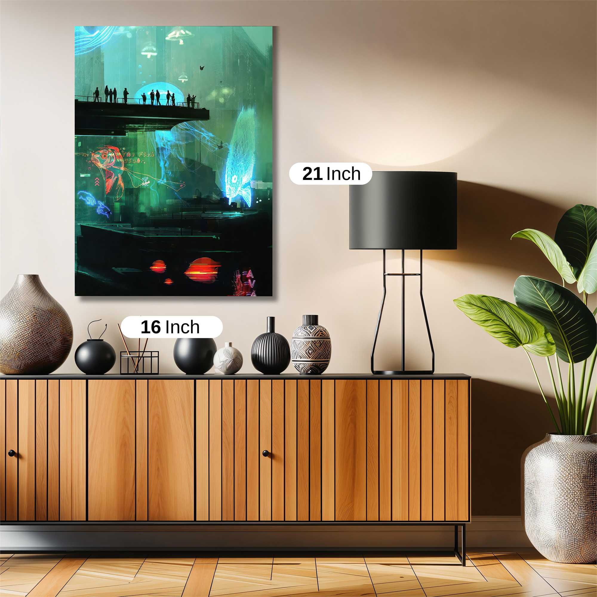 Neon Reverie Safe Wall Magnetic / M