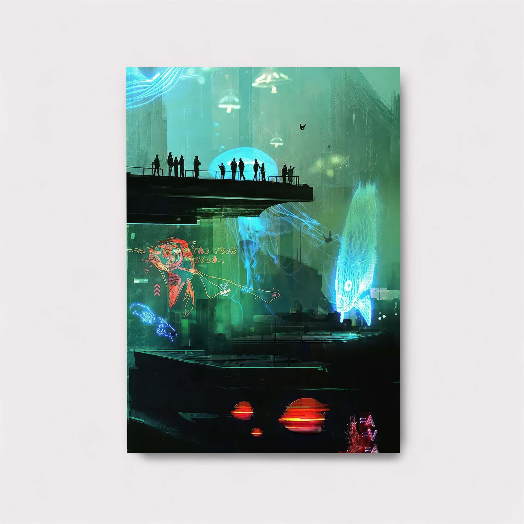 Neon Reverie Safe Wall Magnetic / M