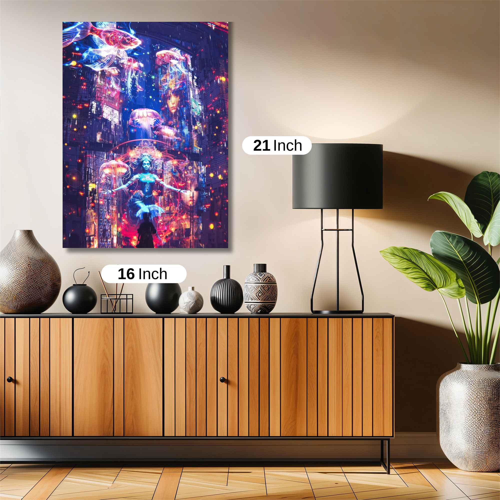 Neon Dreams Safe Wall Magnetic / M