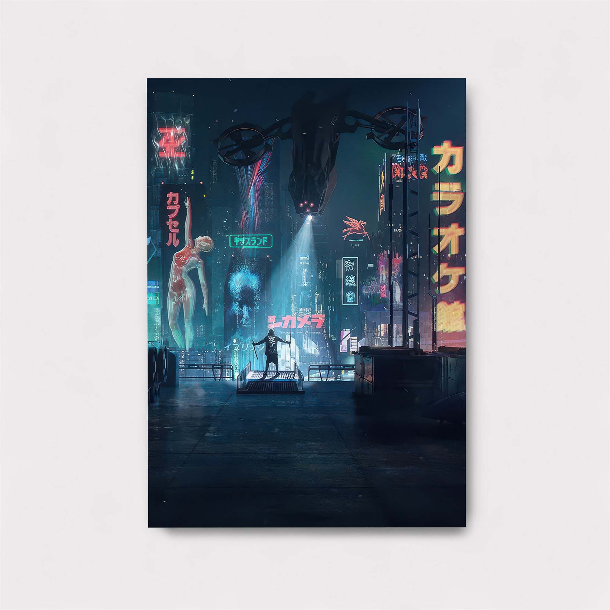 Neon Serenity Safe Wall Magnetic / M