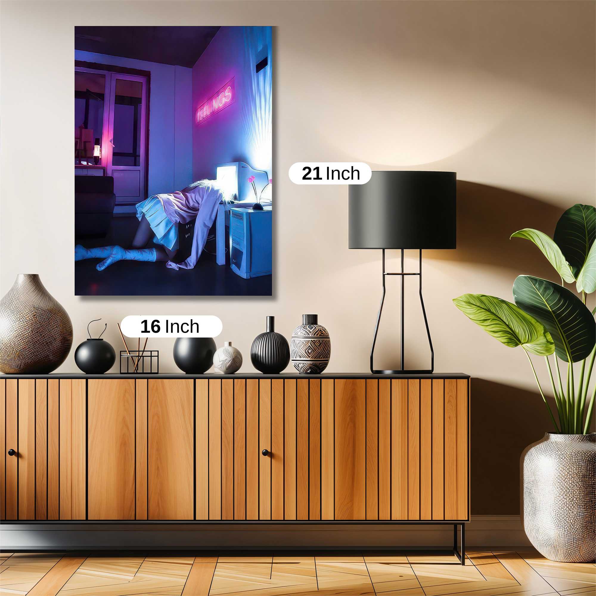 Retro Reverie Safe Wall Magnetic / M