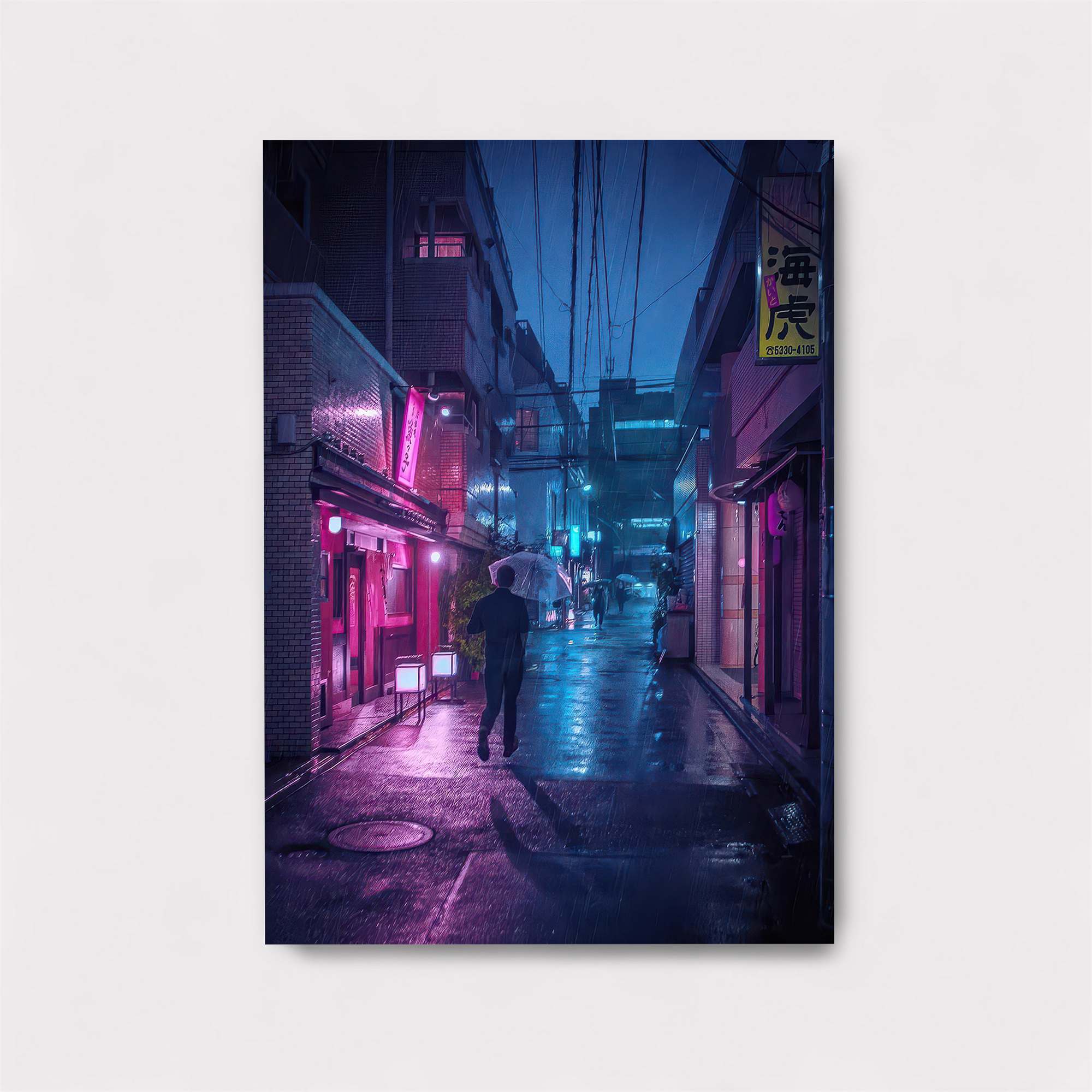 Neon Serenity Safe Wall Magnetic / M