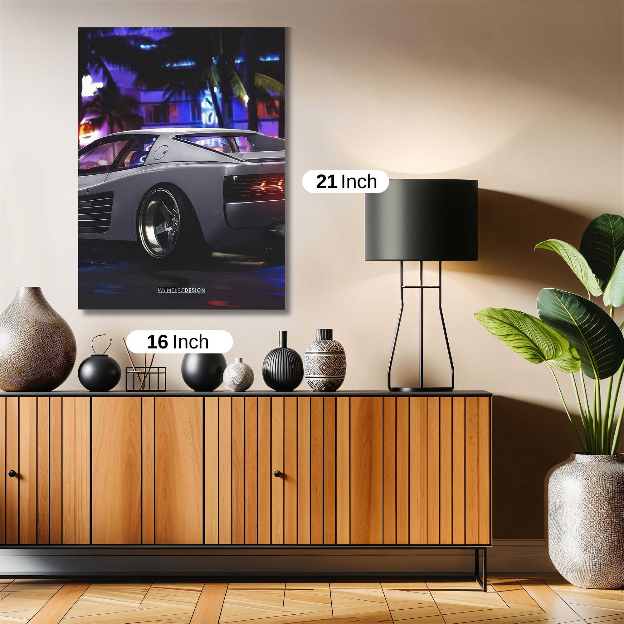 Neon Abyss Safe Wall Magnetic / M