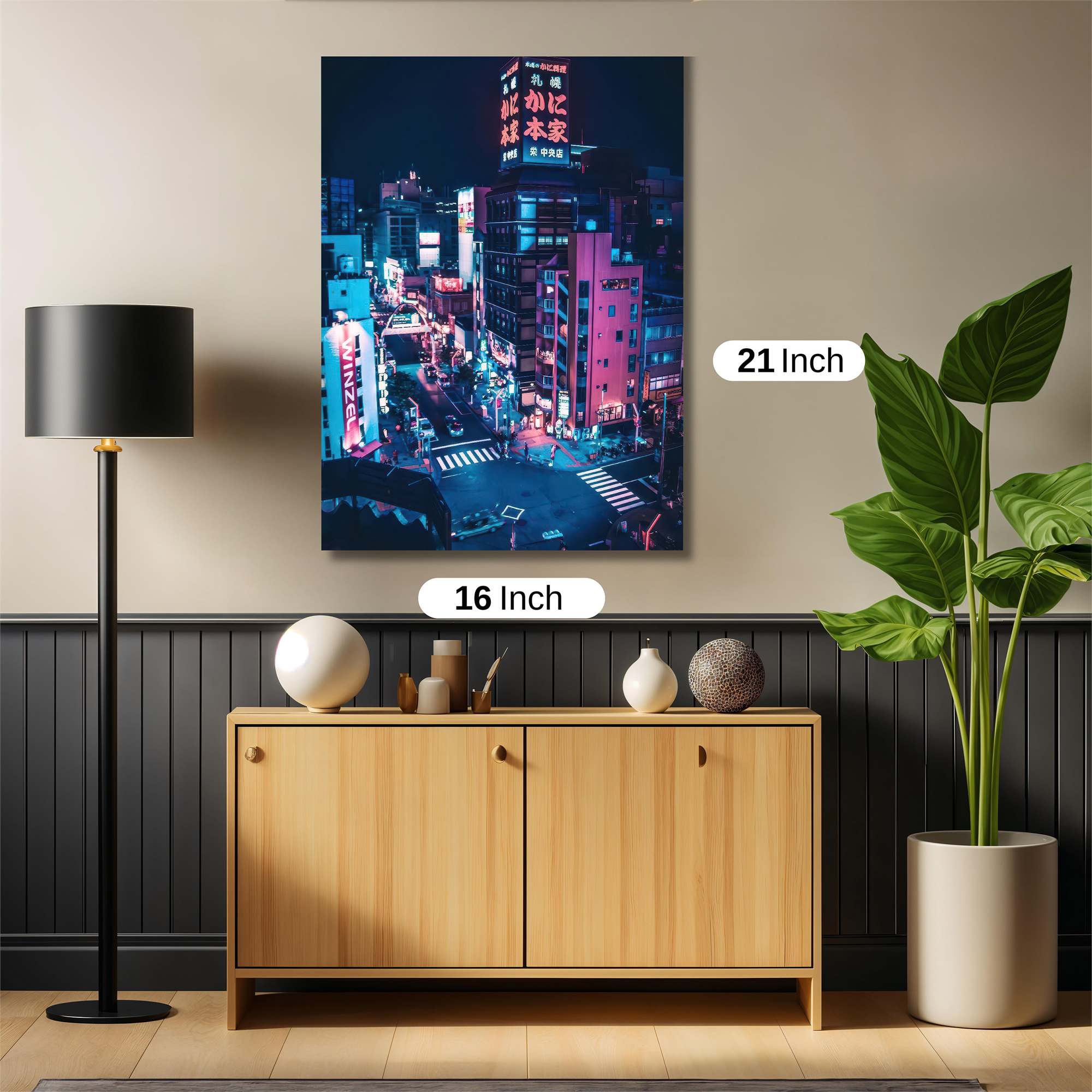 Neon Vibes Safe Wall Magnetic / M