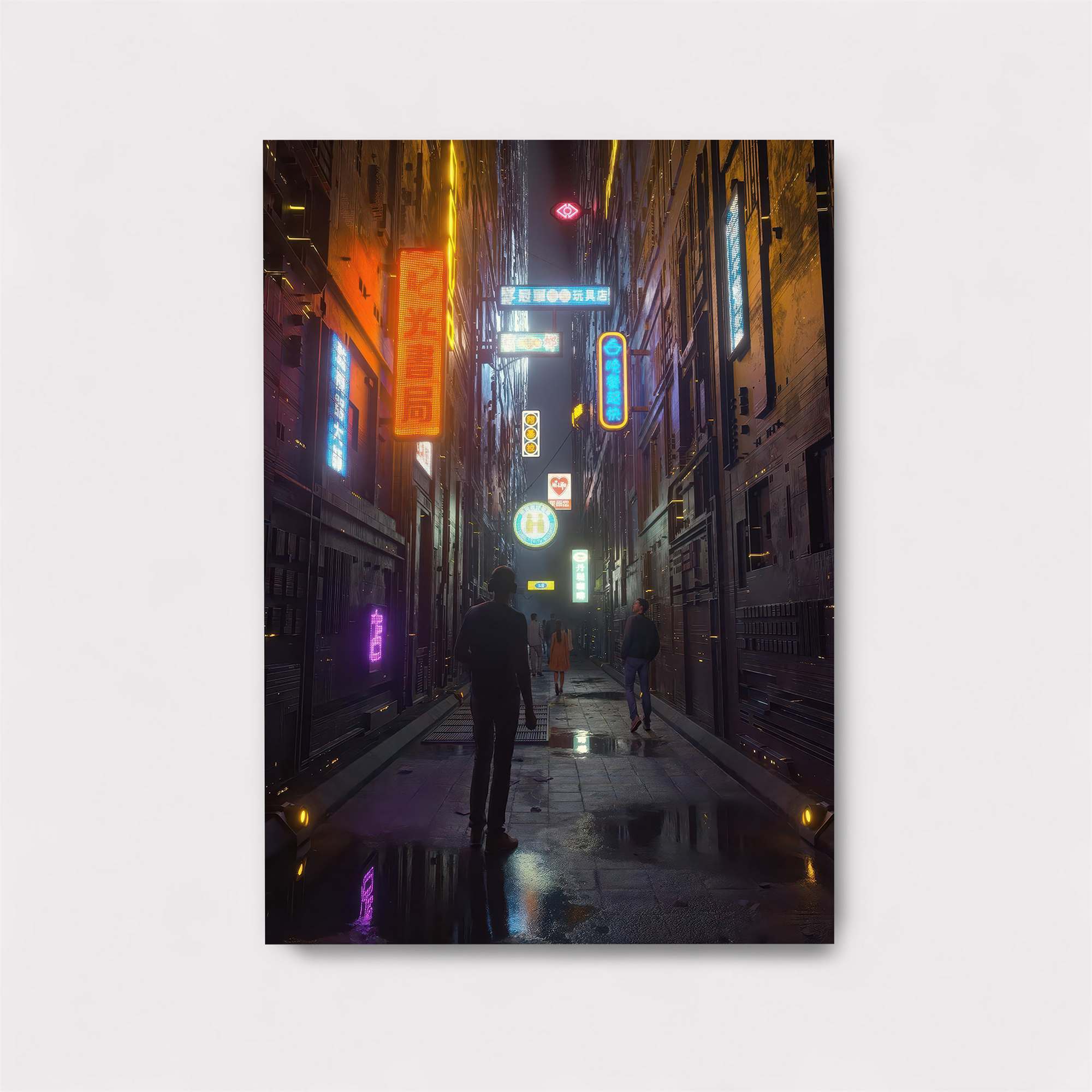 Neon Reverie Safe Wall Magnetic / M