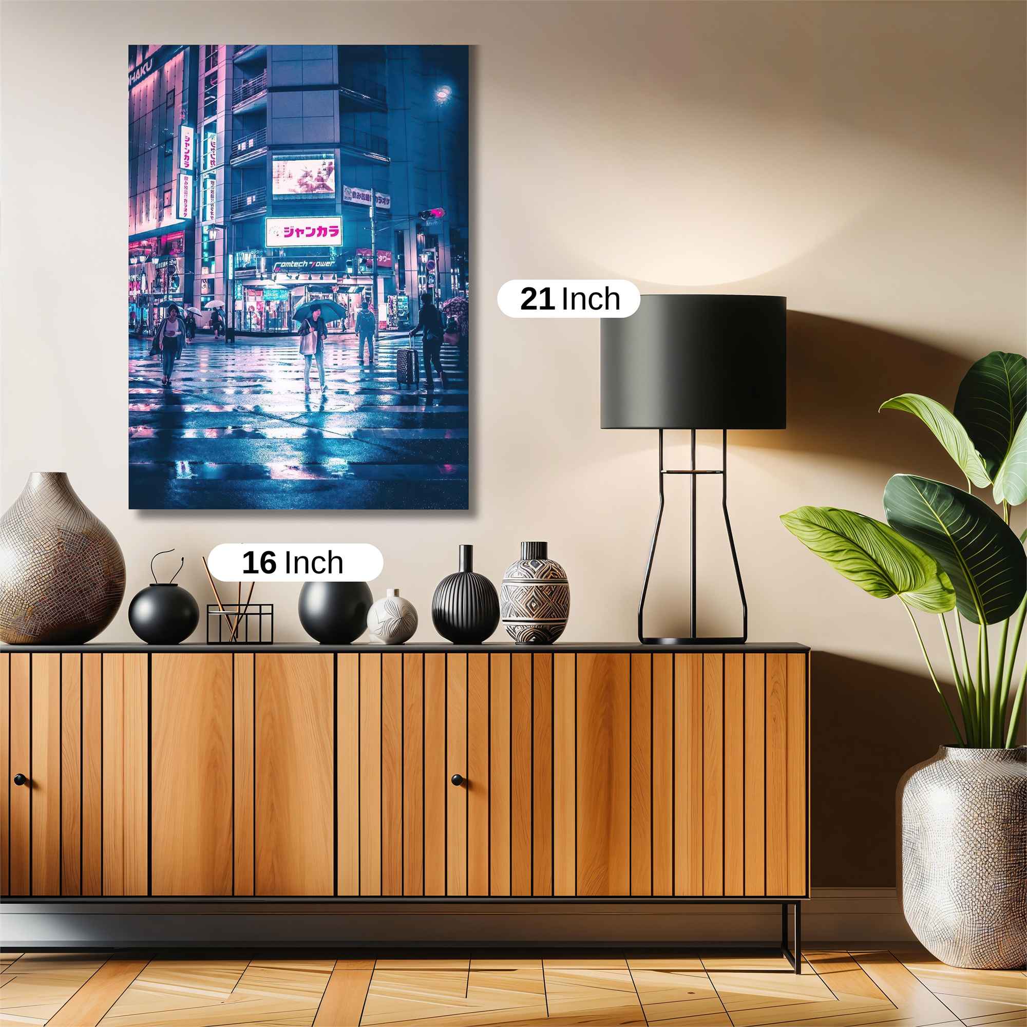 Neon Serenity Safe Wall Magnetic / M