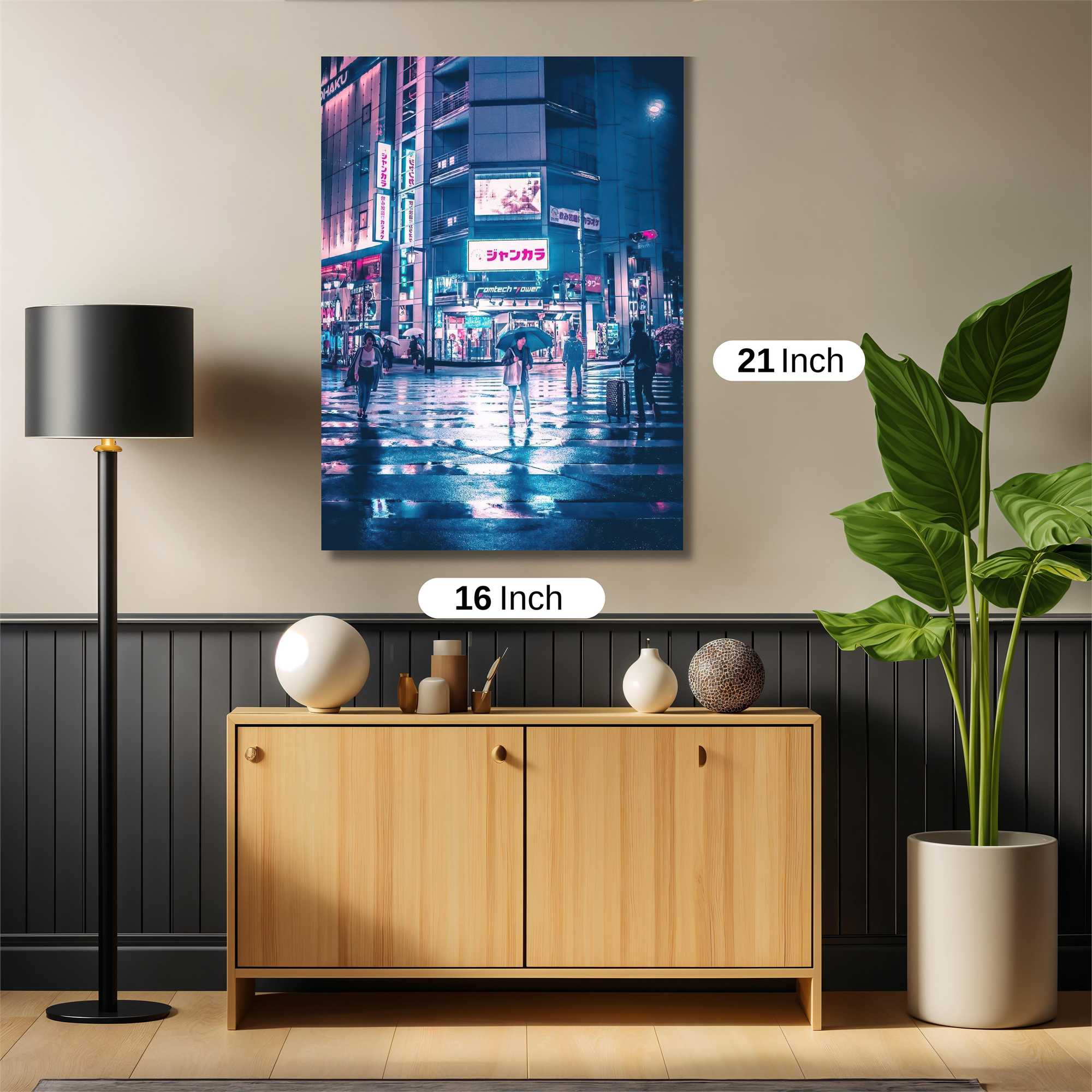 Neon Serenity Safe Wall Magnetic / M