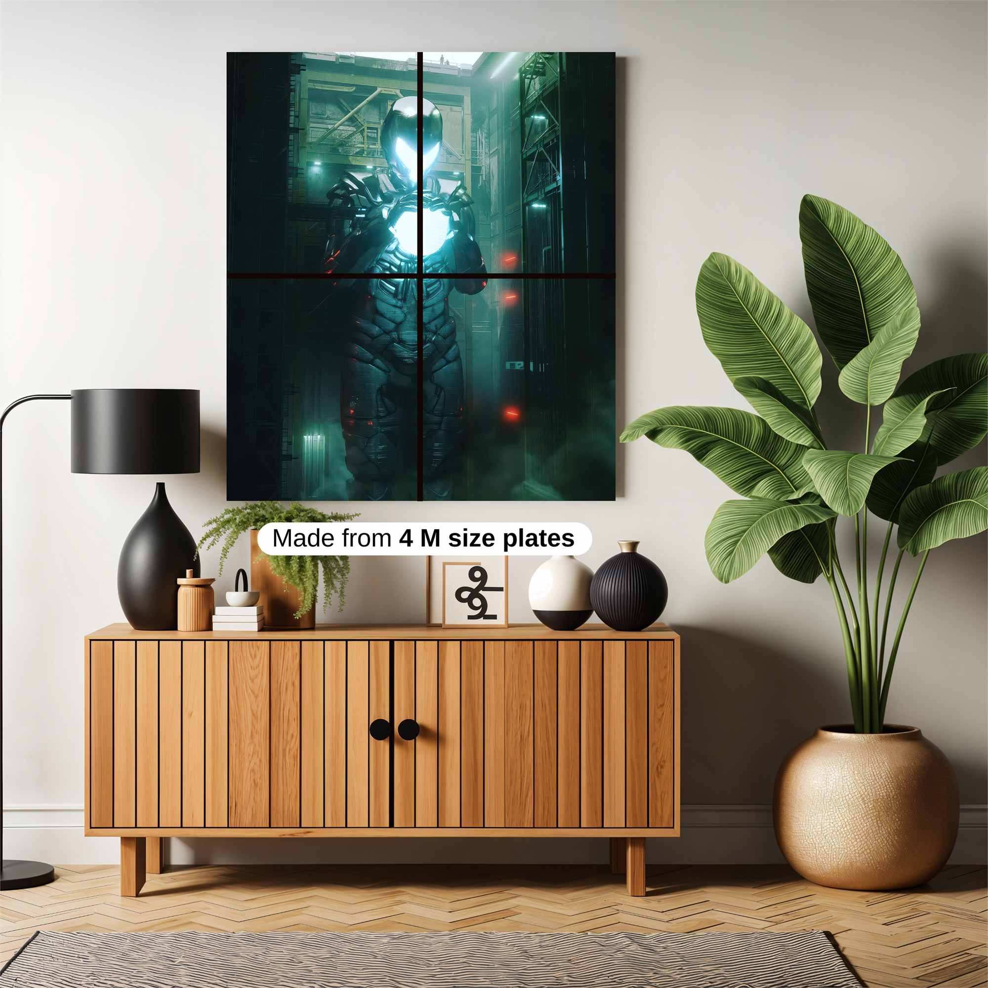 Cyborg Awakening Safe Wall Magnetic / M