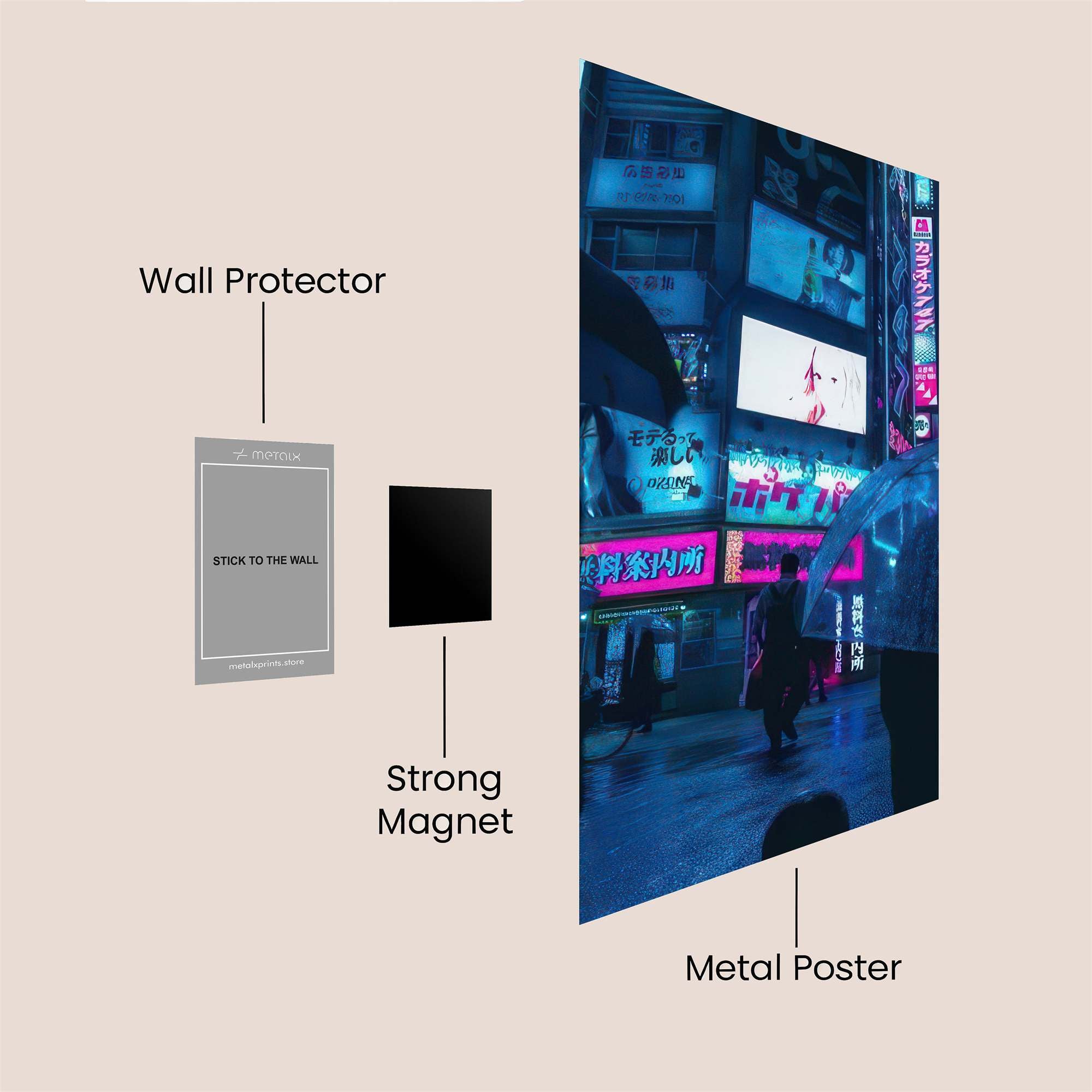 Elevator Ascent Safe Wall Magnetic / M
