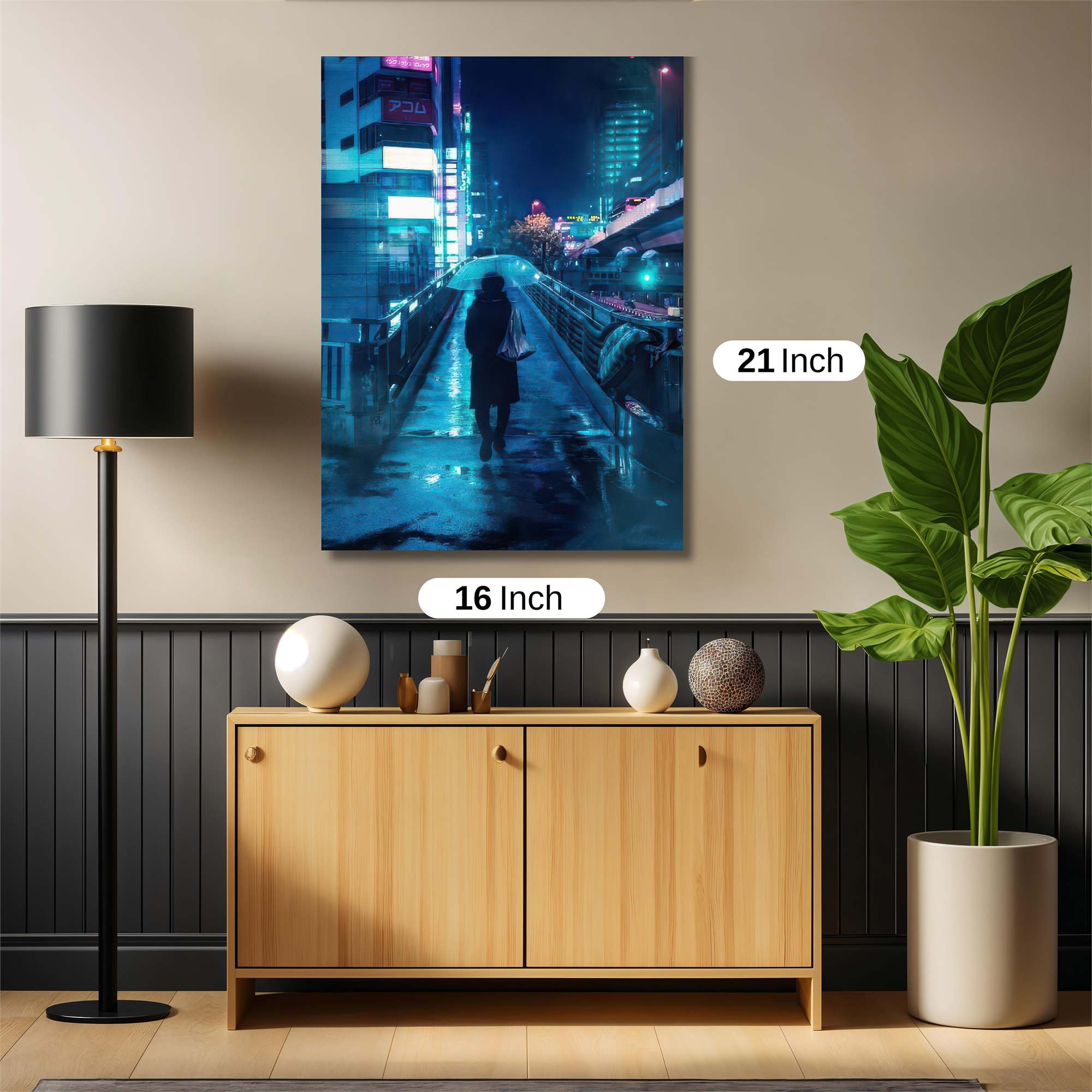 Urban Solitude Safe Wall Magnetic / M