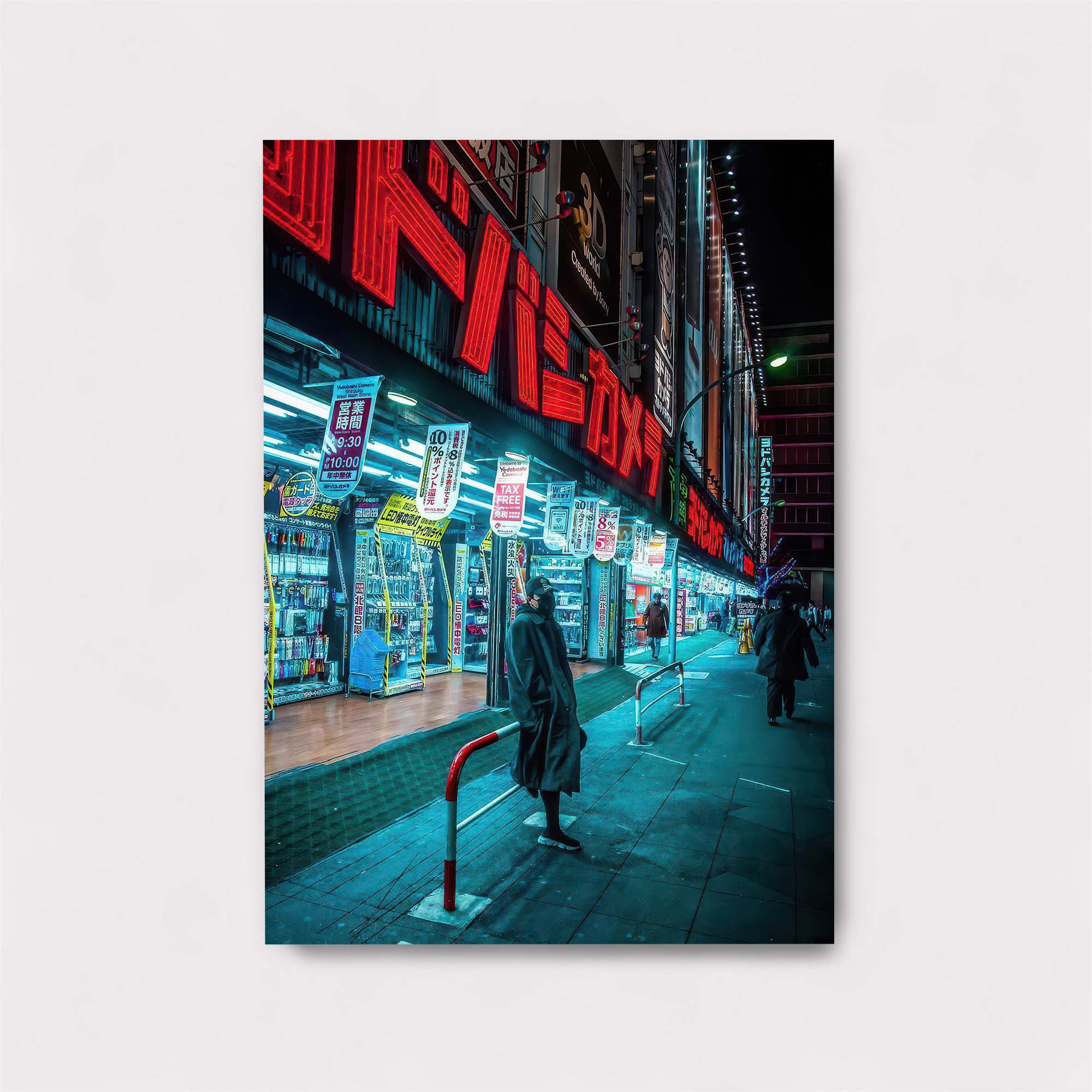 Neon Serenity Safe Wall Magnetic / M