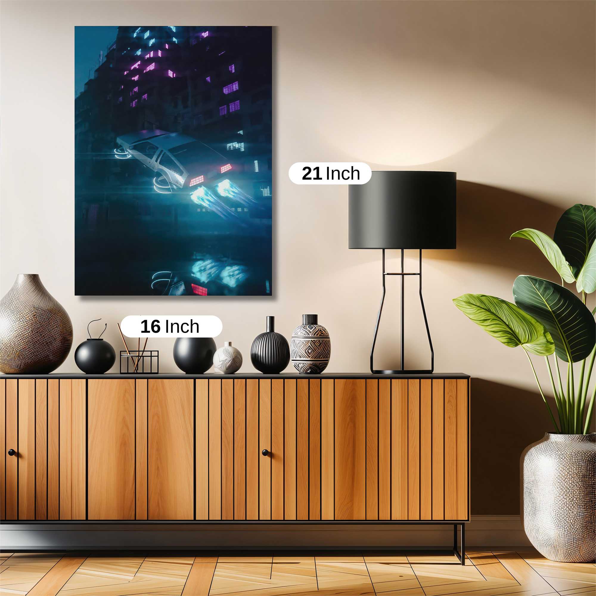 Futuristic Glide Safe Wall Magnetic / M