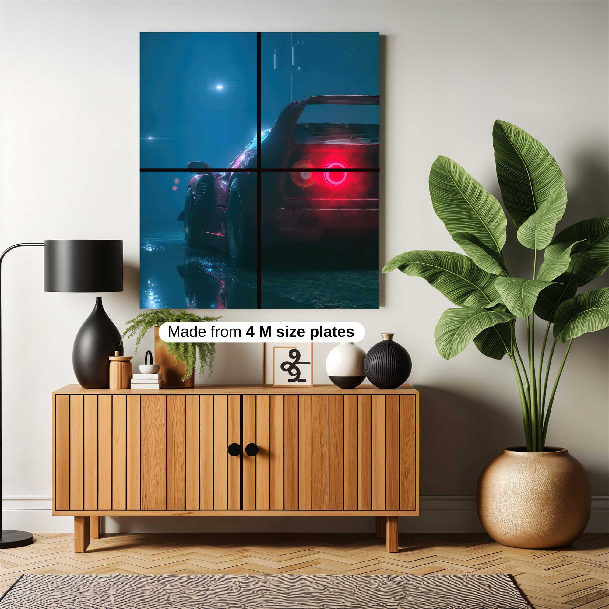Neon Drift Safe Wall Magnetic / M