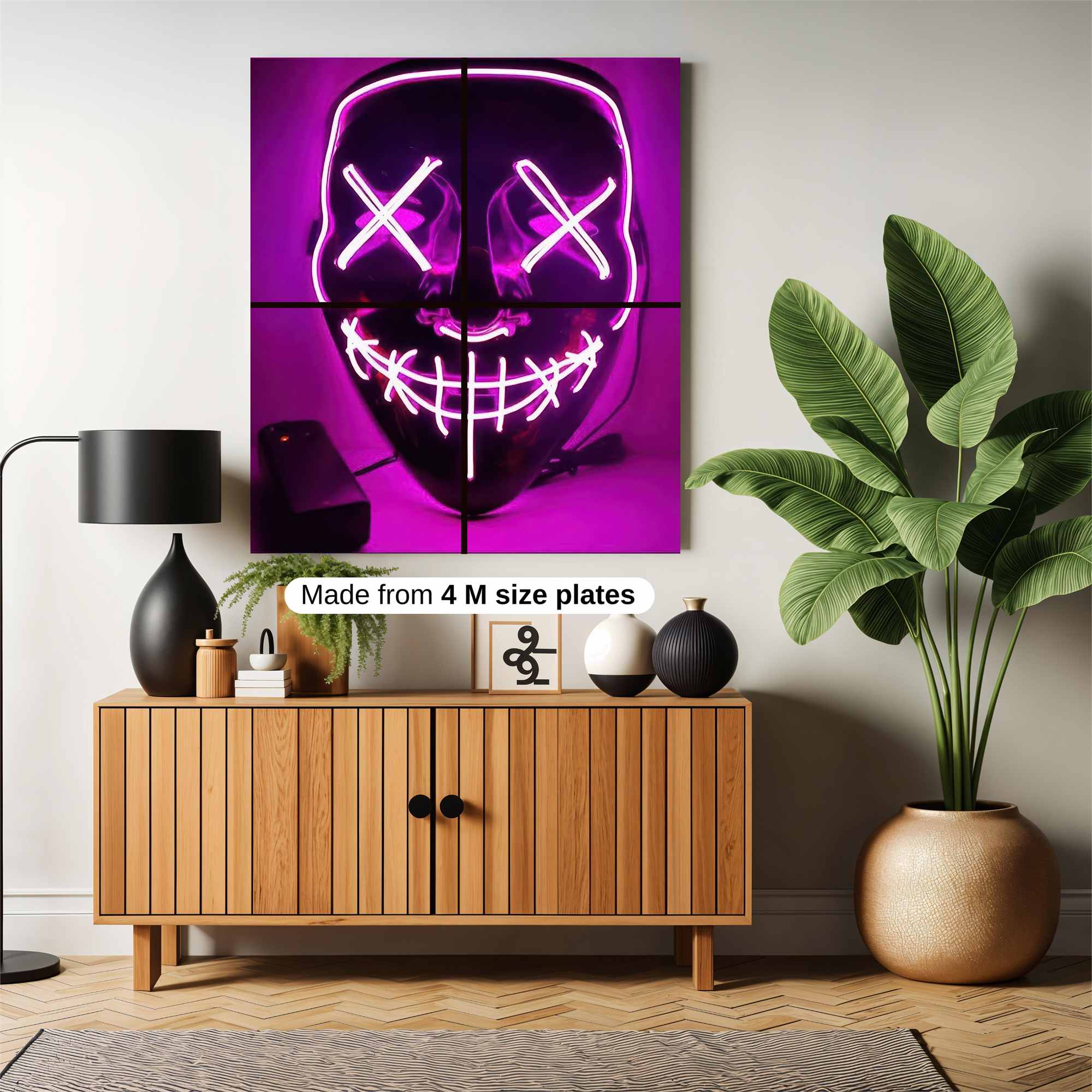 Neon Mischief Safe Wall Magnetic / M